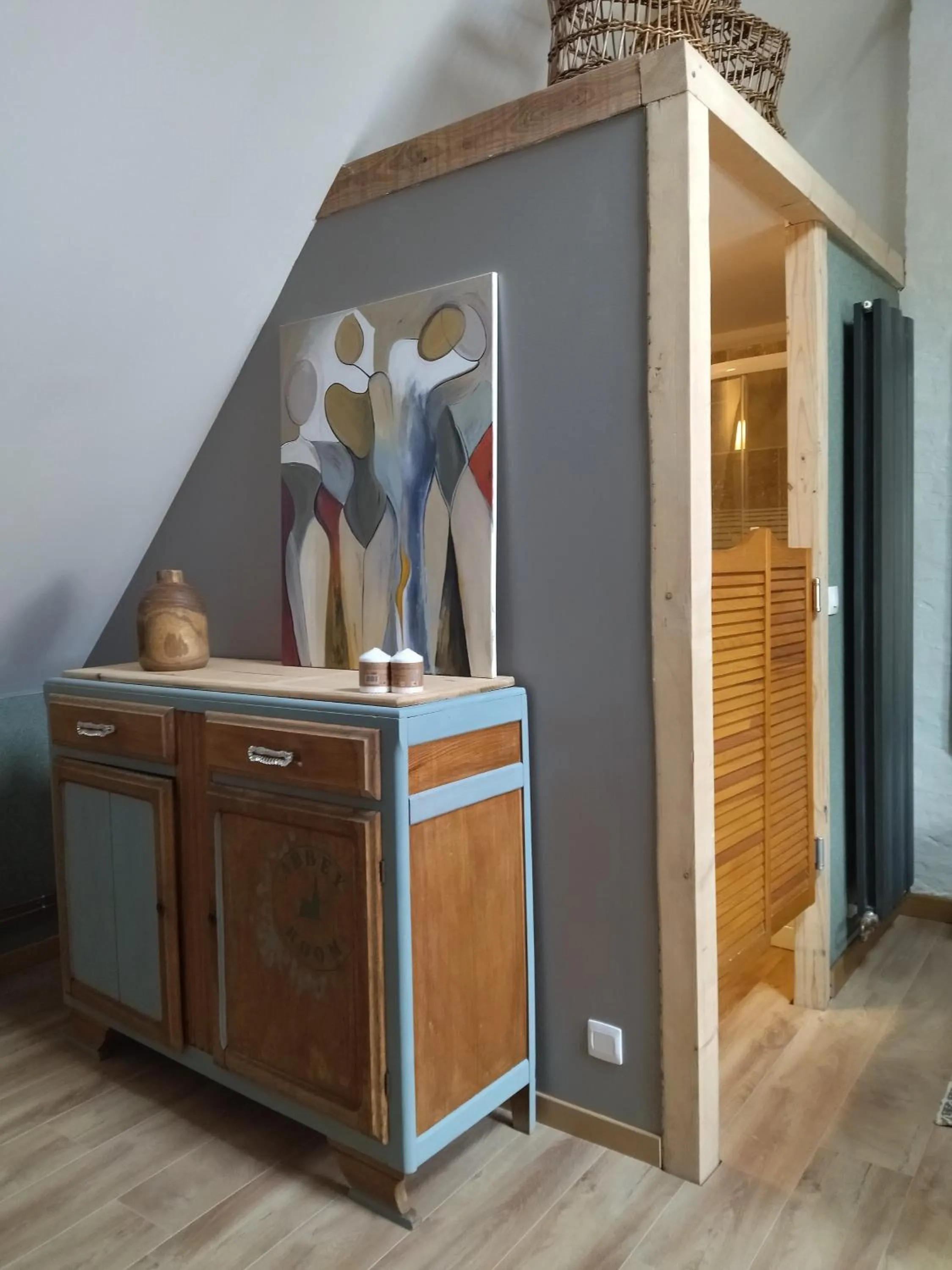 Bathroom in chambres d'hôtes Le Carillon