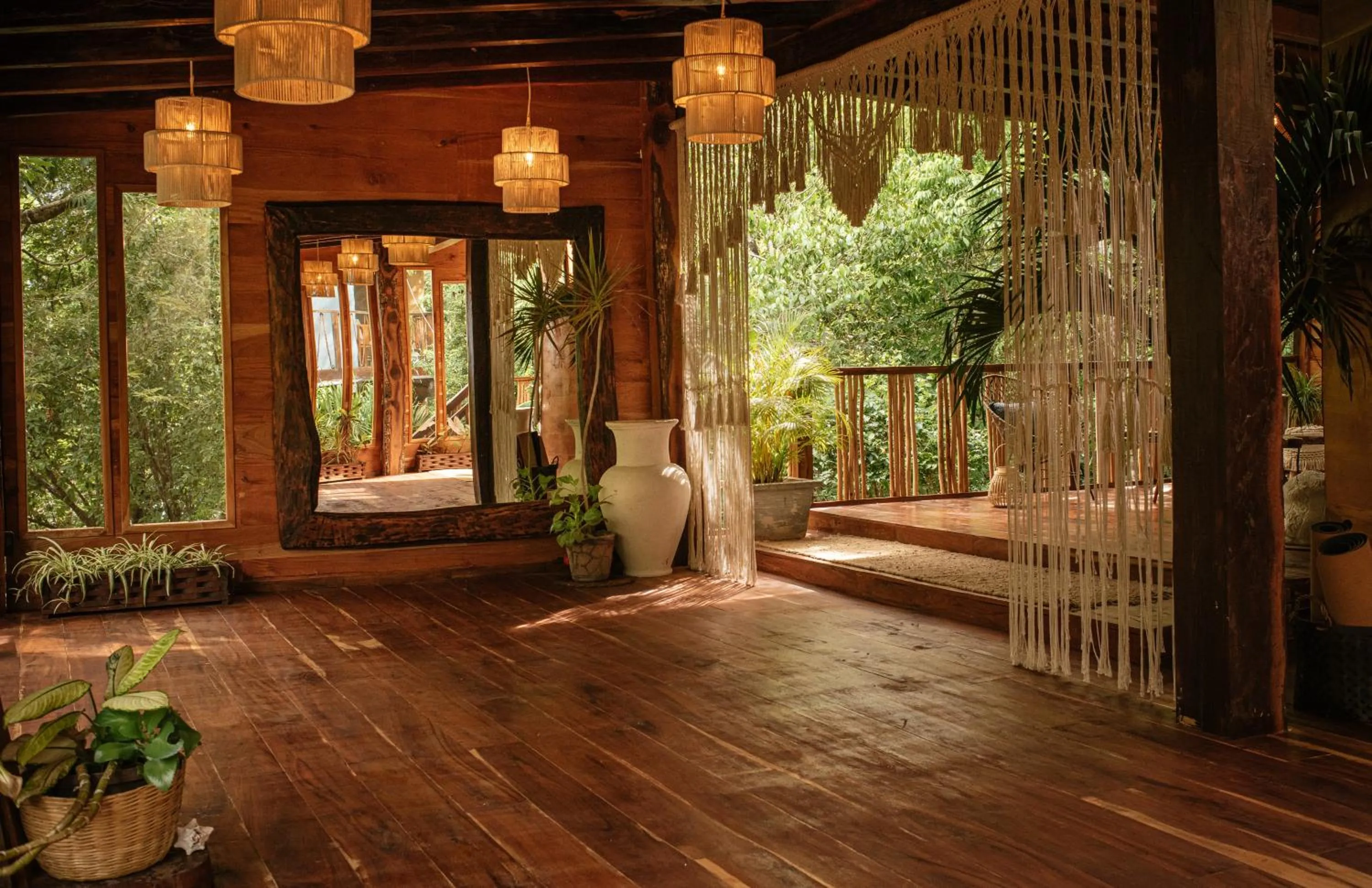 Seating area in ANAND Ecoaldea