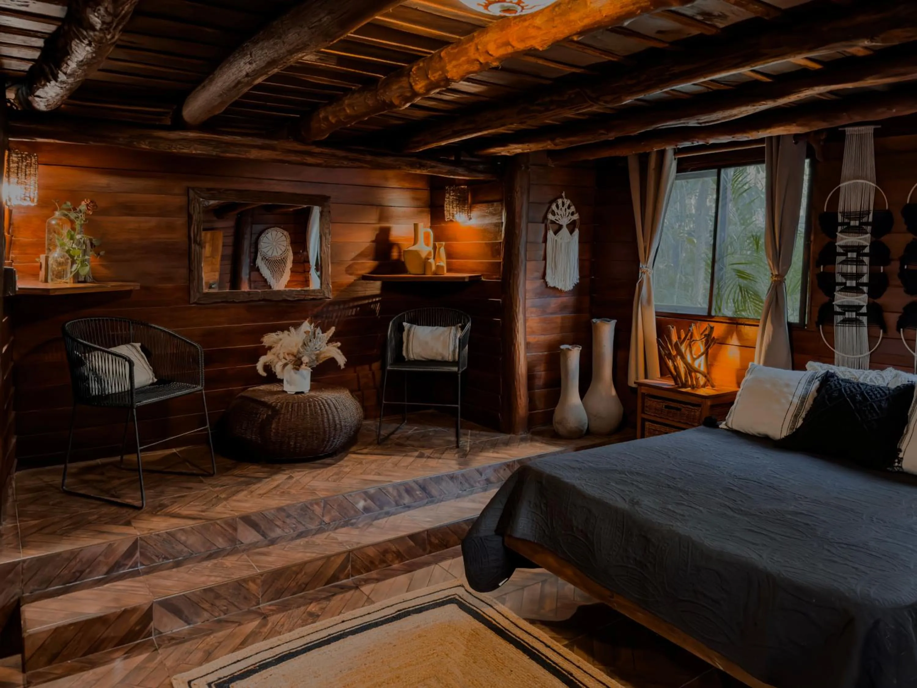 Bedroom in ANAND Ecoaldea