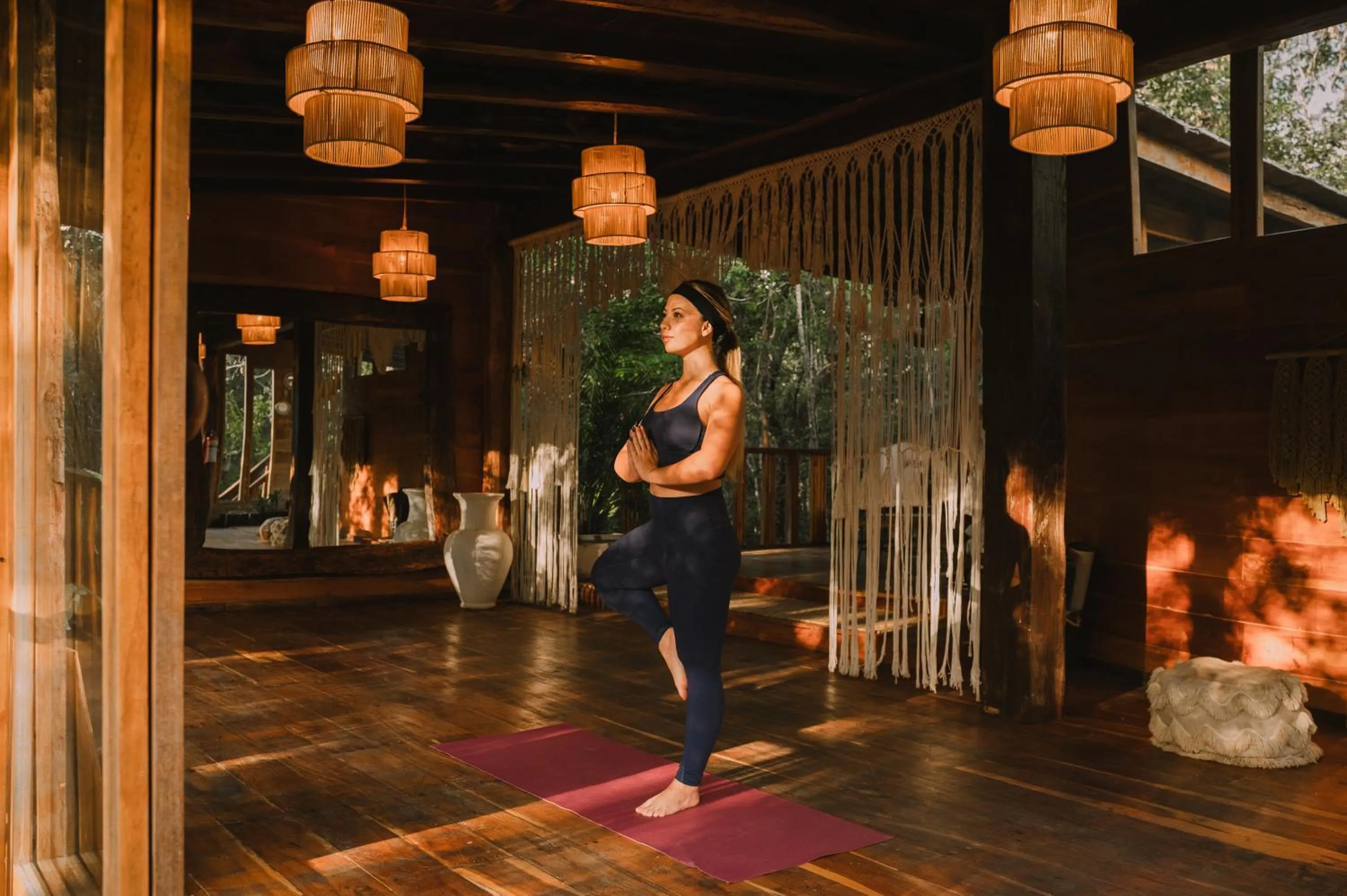 Living room in ANAND Ecoaldea
