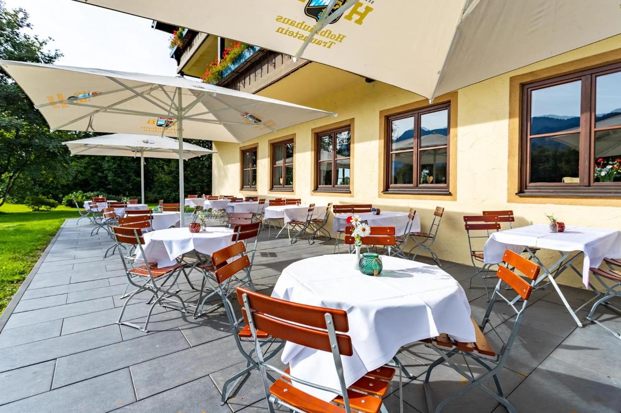 Balcony/Terrace in Das Wiesgauer - Alpenhotel Inzell