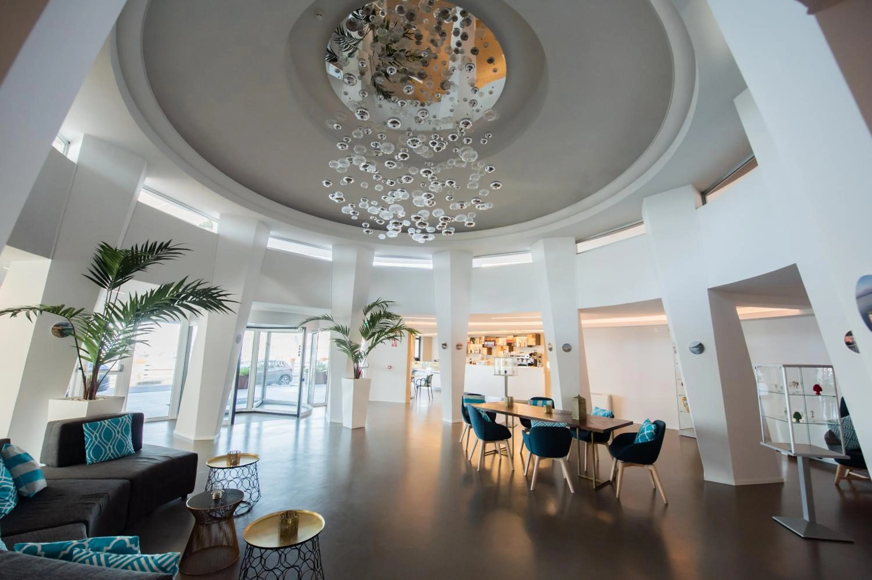 Lobby or reception in Grand Hotel Faraglioni