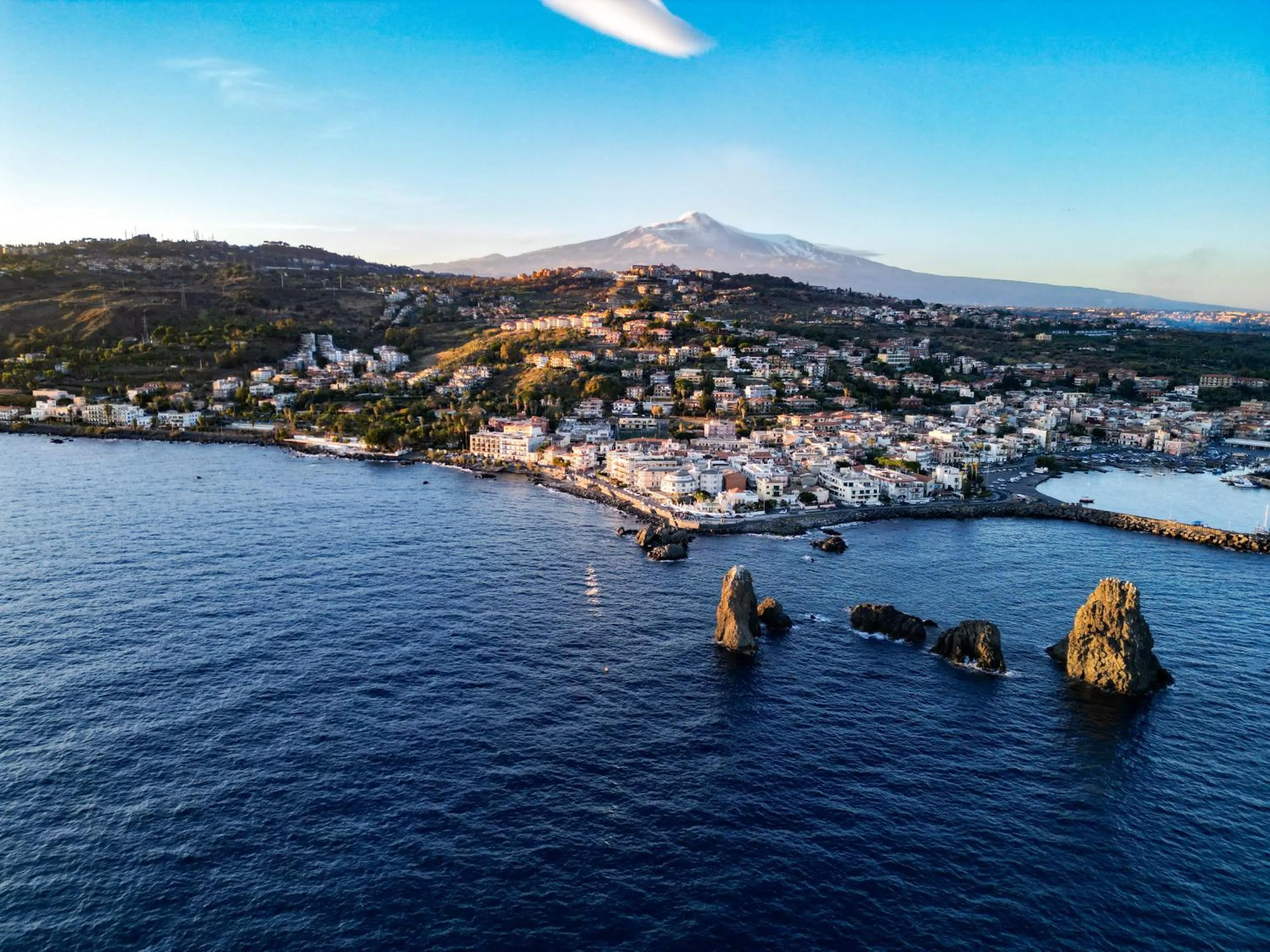 Bird's eye view in Grand Hotel Faraglioni