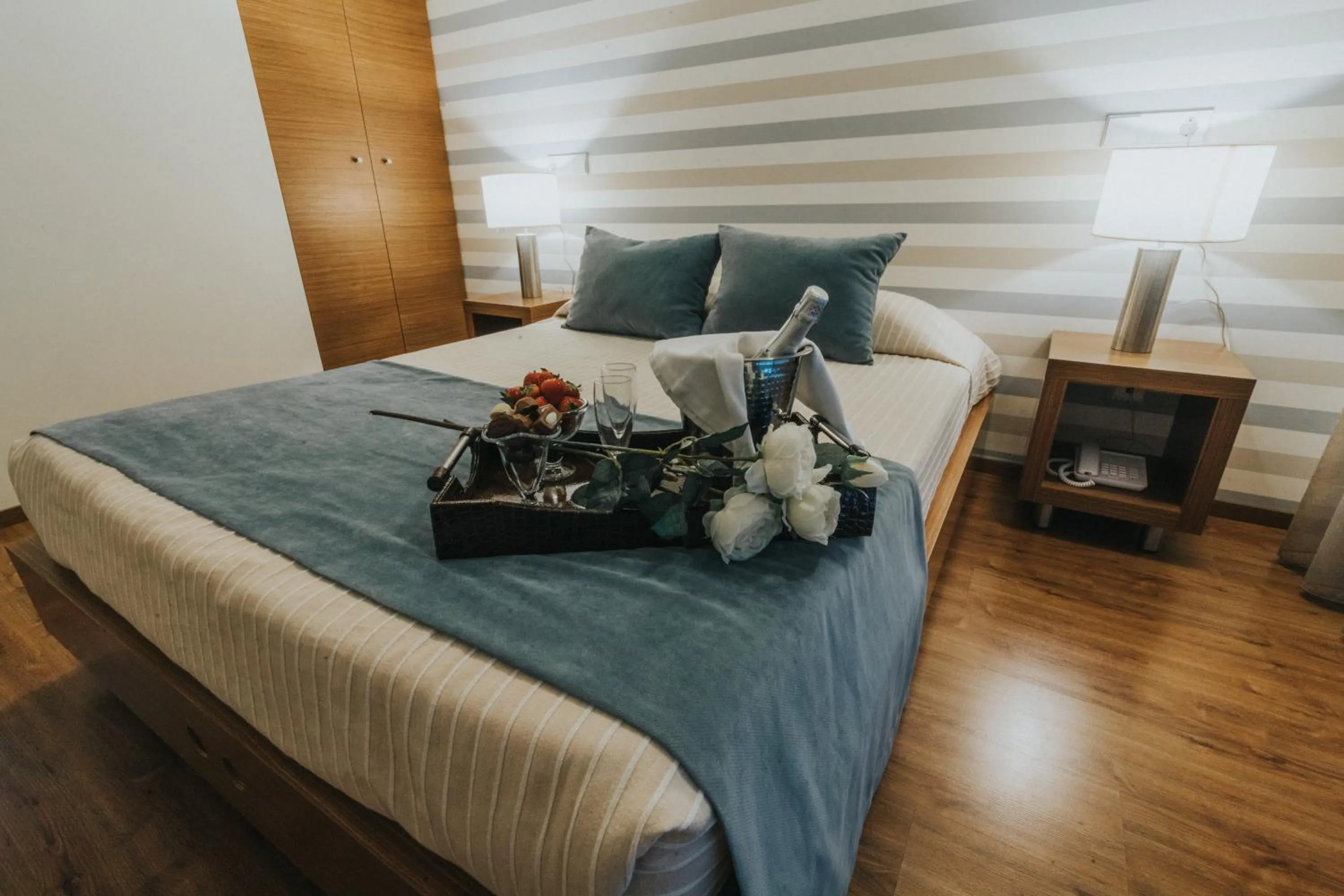 Bedroom, Bed in Hotel Nossa Senhora de Lurdes
