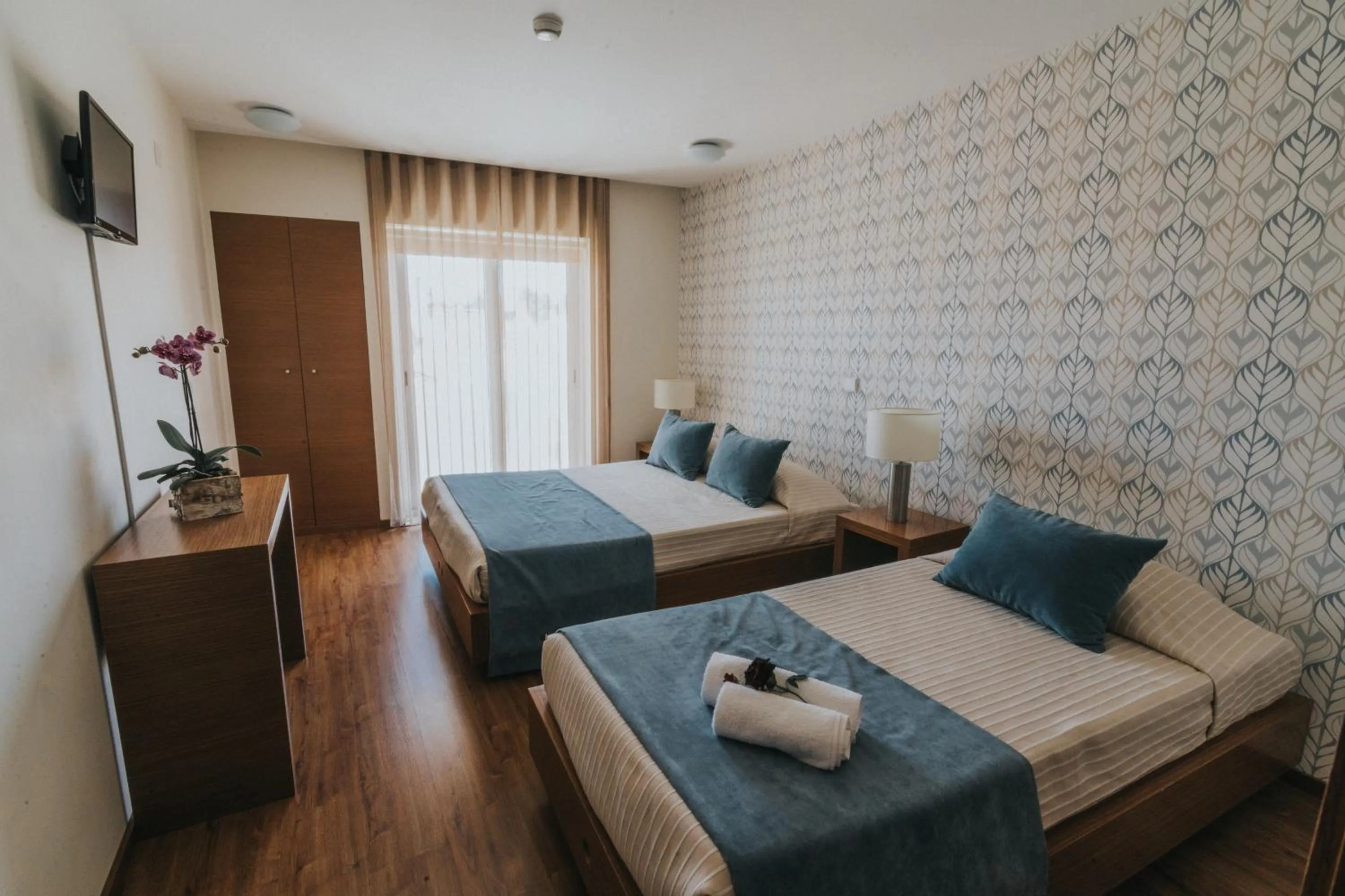 Bedroom, Bed in Hotel Nossa Senhora de Lurdes