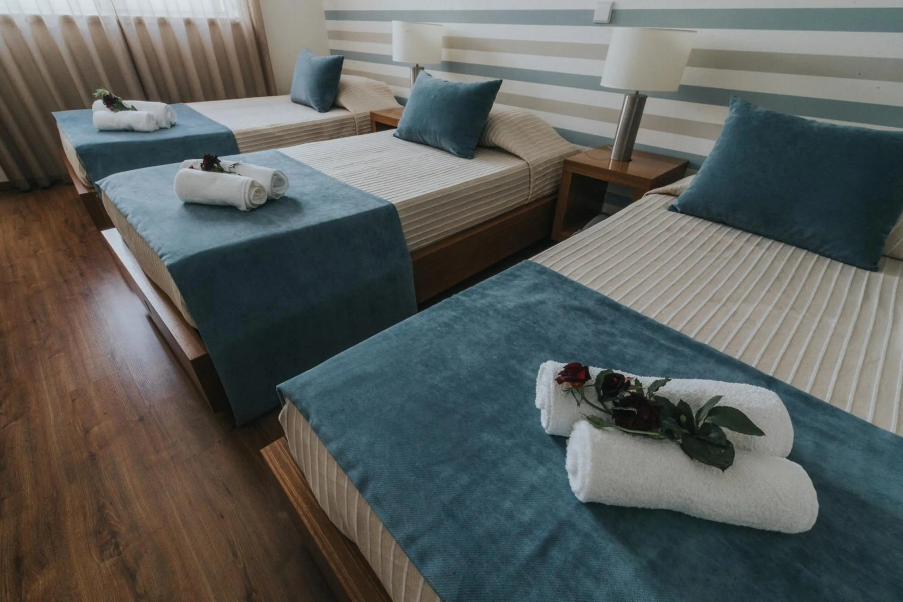 Bedroom, Bed in Hotel Nossa Senhora de Lurdes