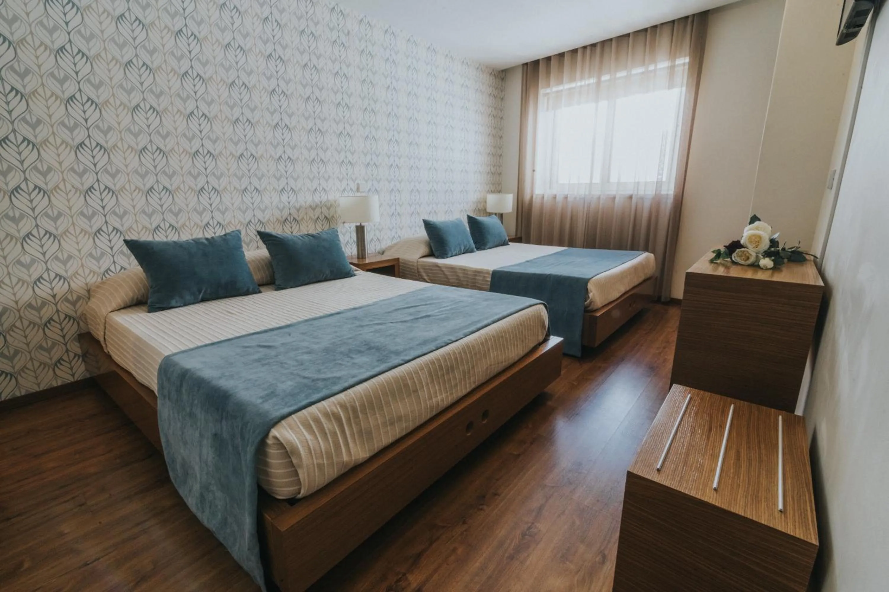 Bedroom, Bed in Hotel Nossa Senhora de Lurdes