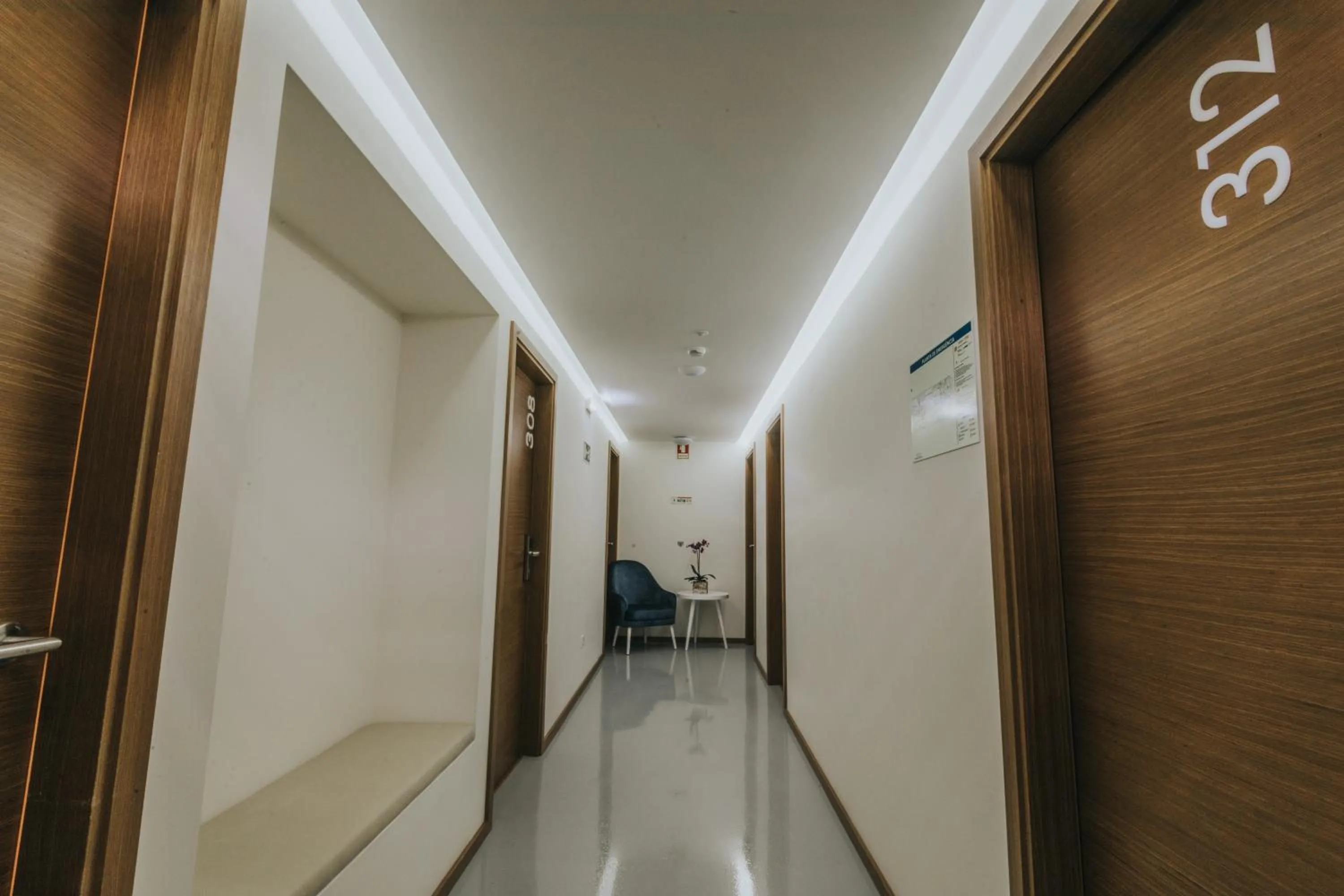 Property building in Hotel Nossa Senhora de Lurdes