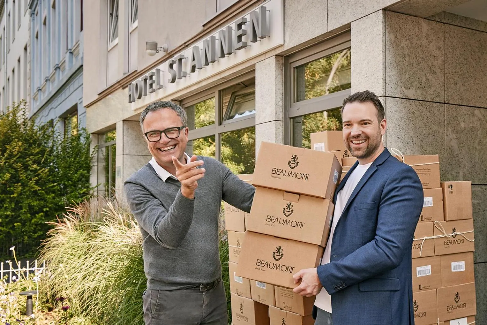 Property building in Hotel St. Annen