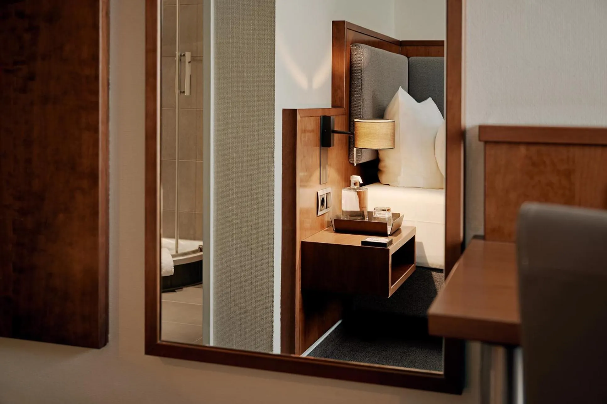 Bed in Hotel St. Annen