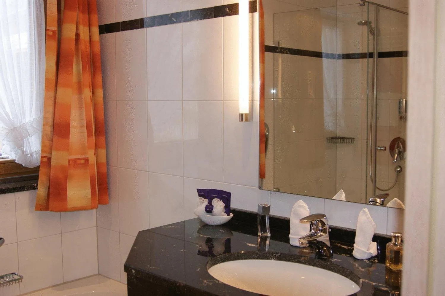 Bathroom in Hotel Landhaus Feldmeier ***S