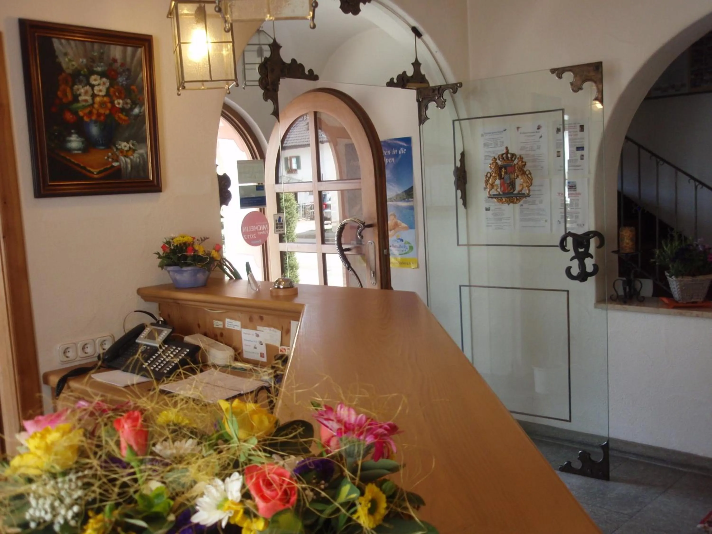 Lobby or reception in Hotel Landhaus Feldmeier ***S