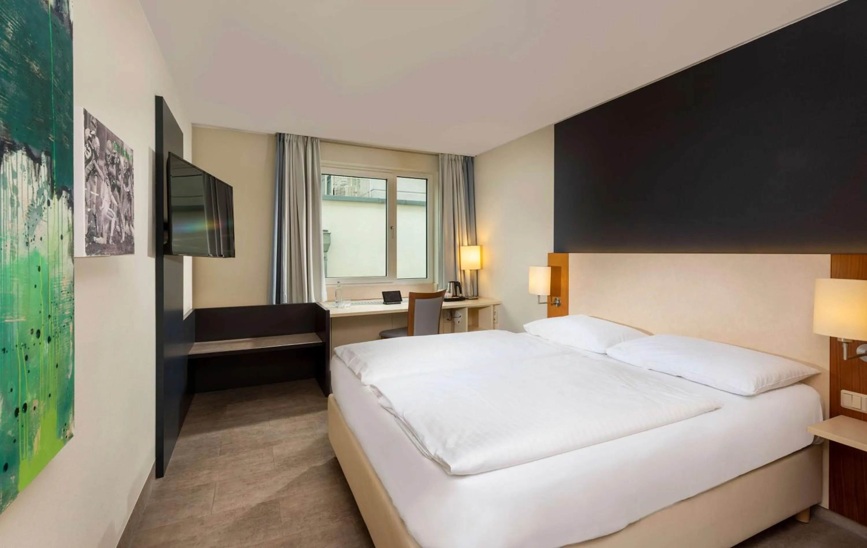 Bedroom, Bed in Essential by Dorint Köln-Junkersdorf