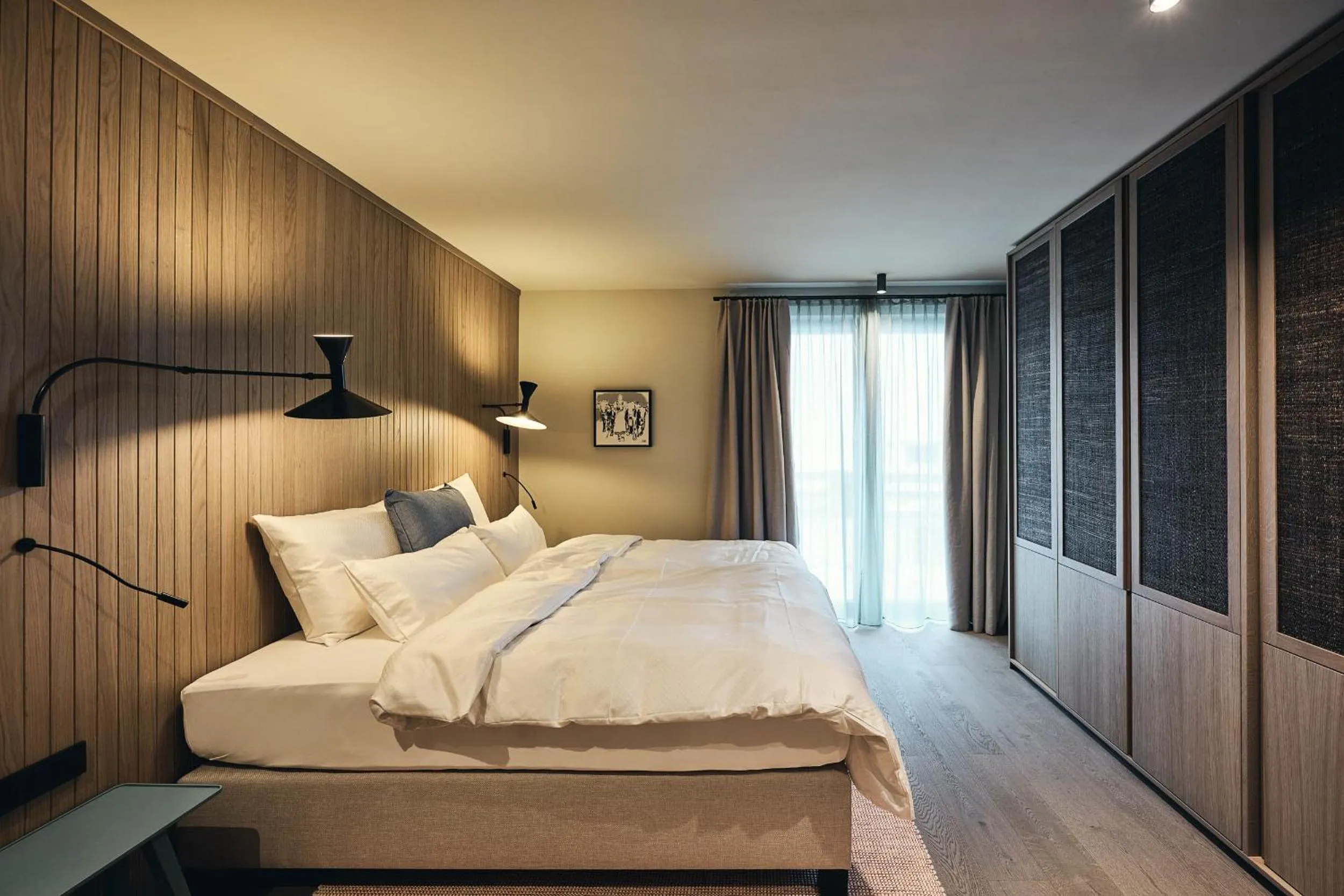 Balcony/Terrace, Bed in Ullrhaus - ST ANTON 4 Star Superior