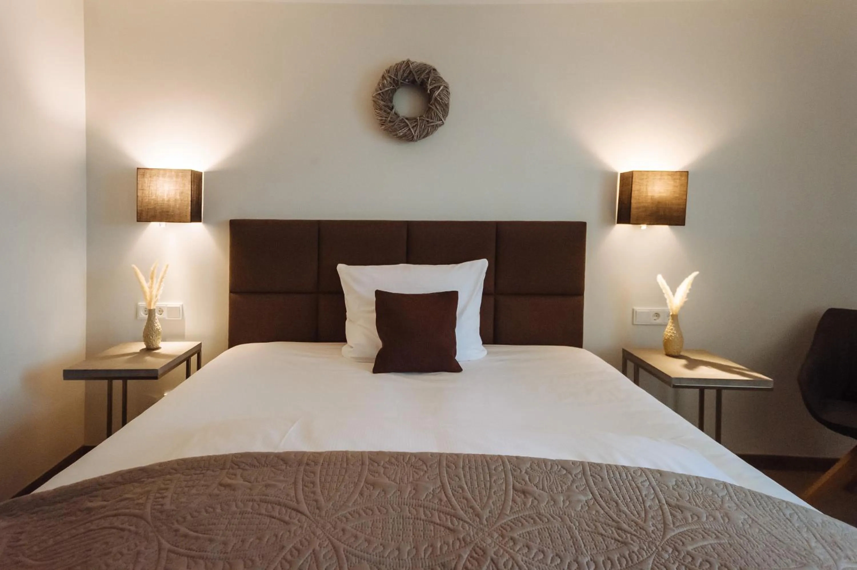 Photo of the whole room, Bed in Landhotel Potsdam