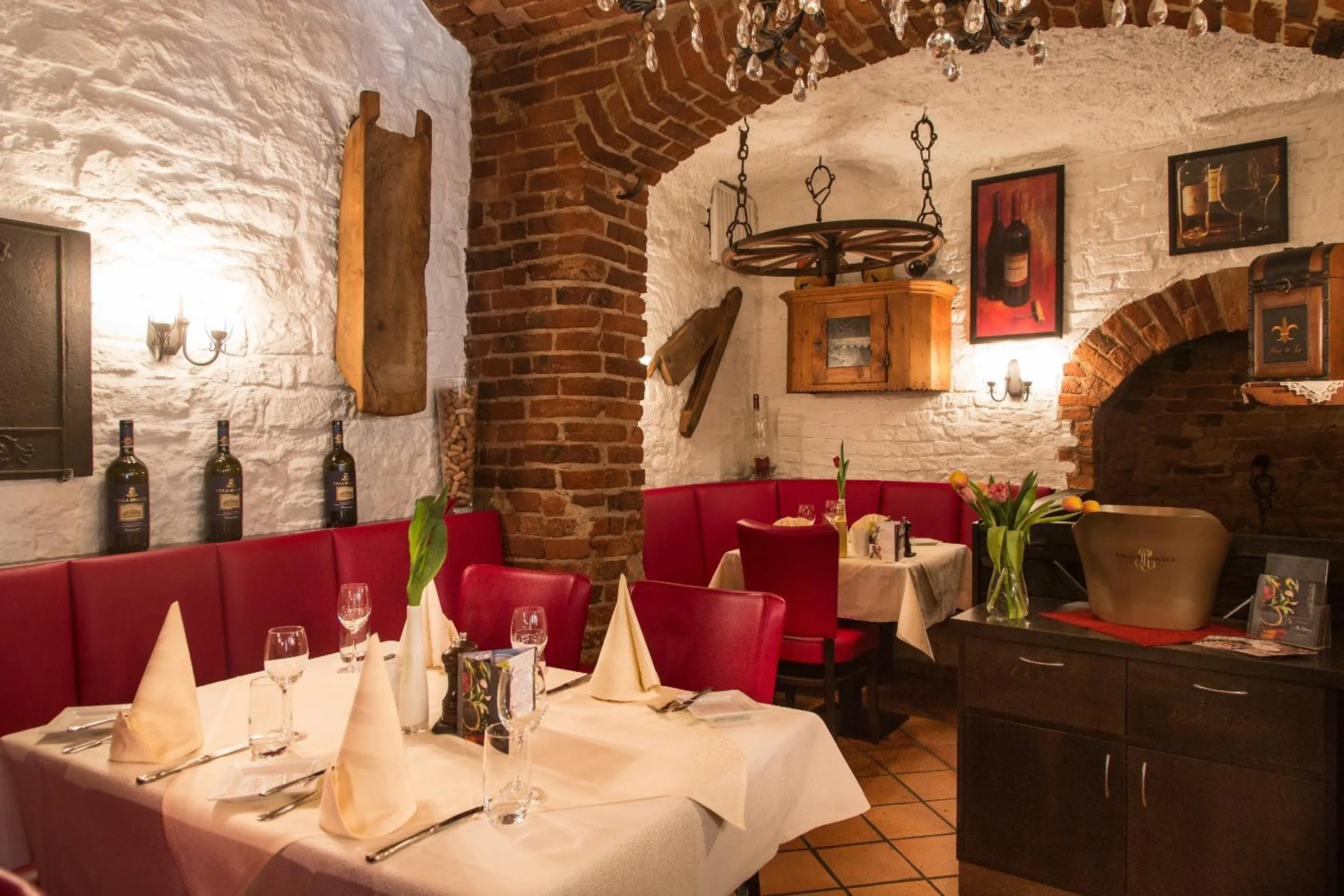 Restaurant/places to eat in Landhaus Alte Scheune