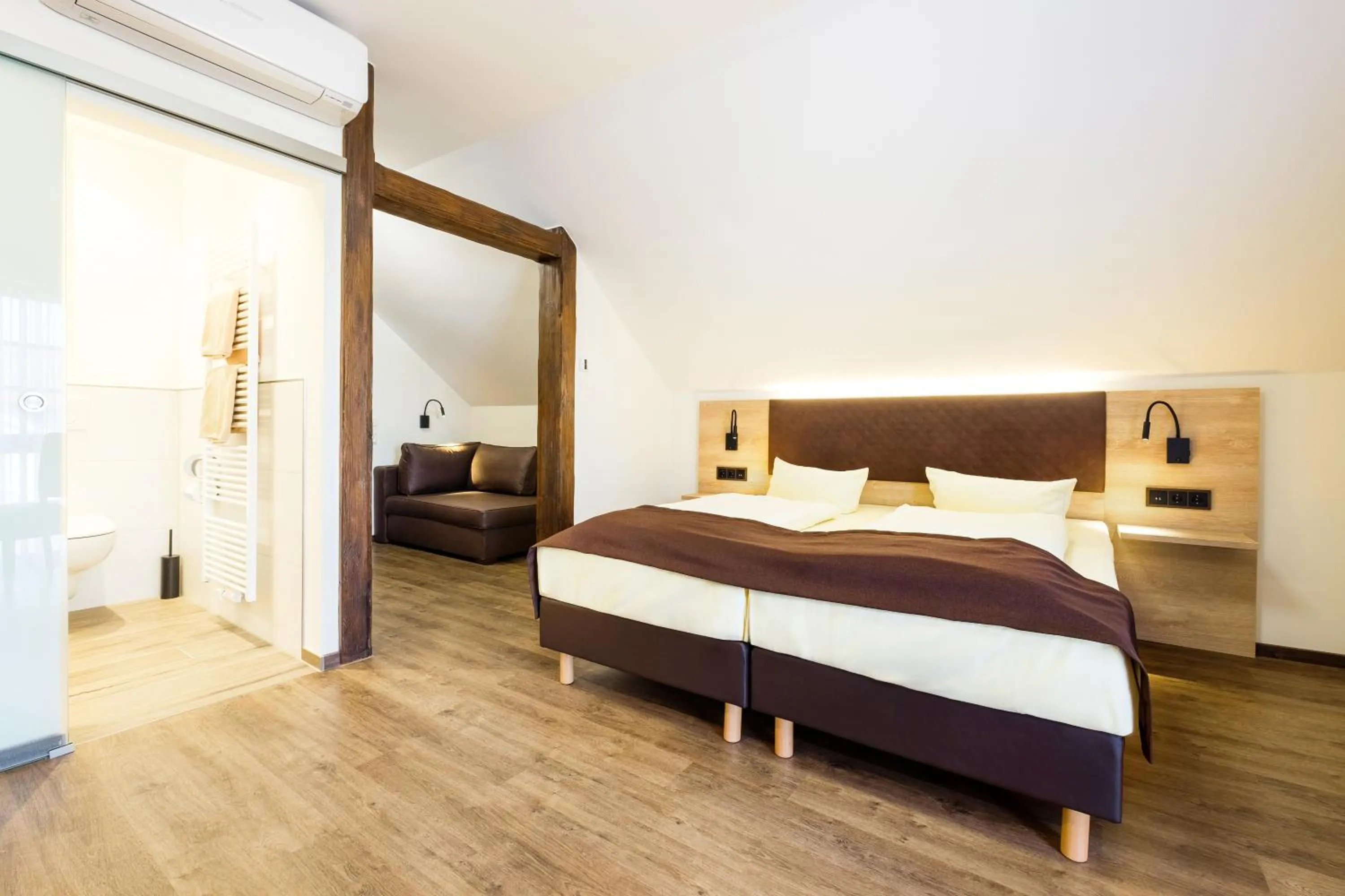 Bed in Landhaus Alte Scheune