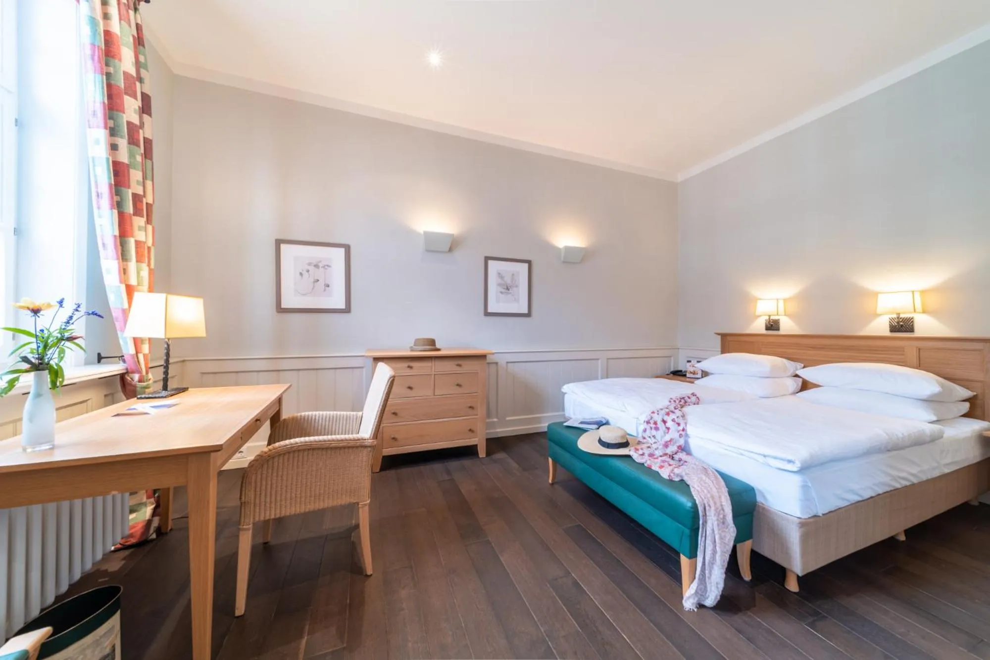 Bed in Gräflicher Park Health & Balance Resort