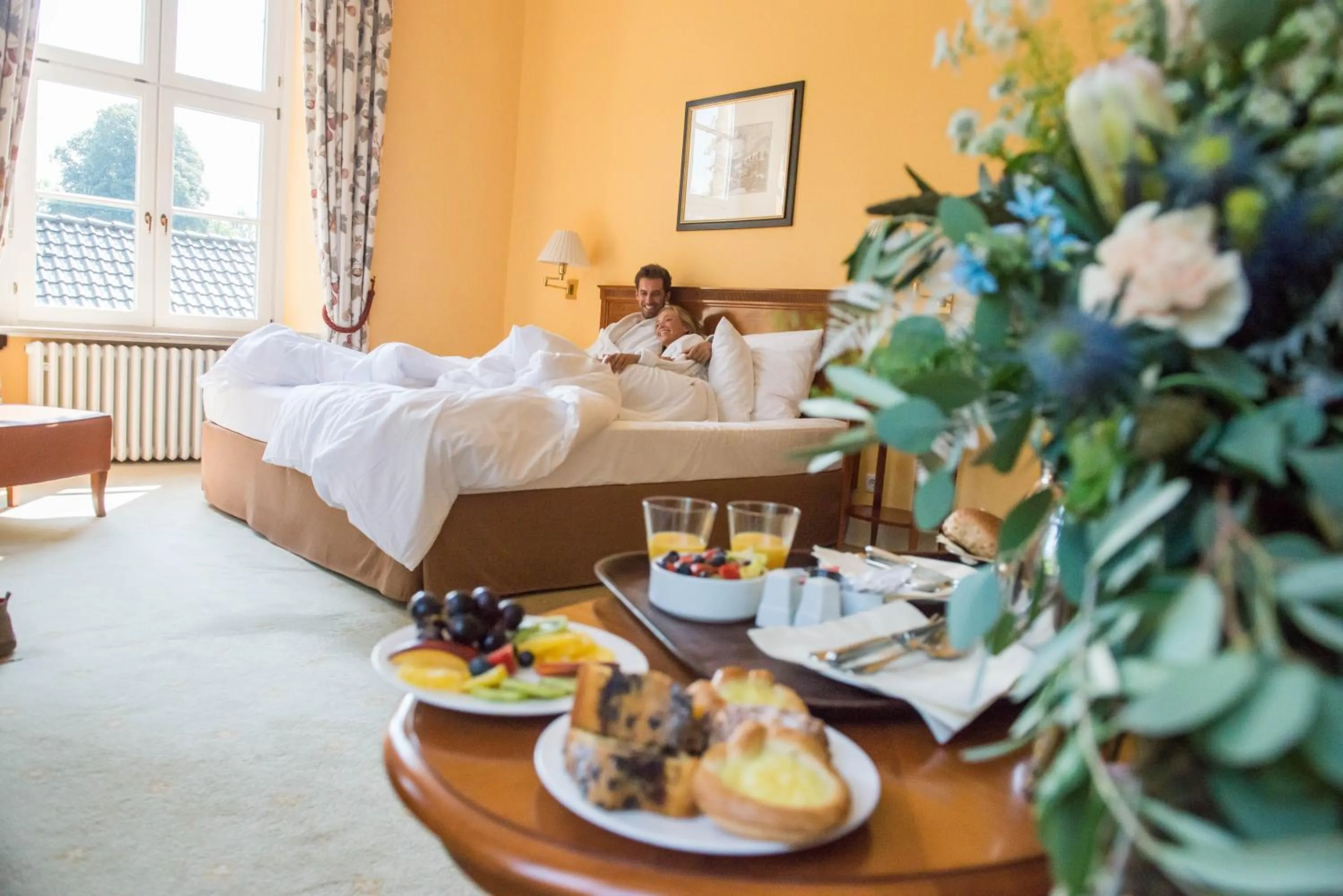 Food and drinks in Gräflicher Park Health & Balance Resort