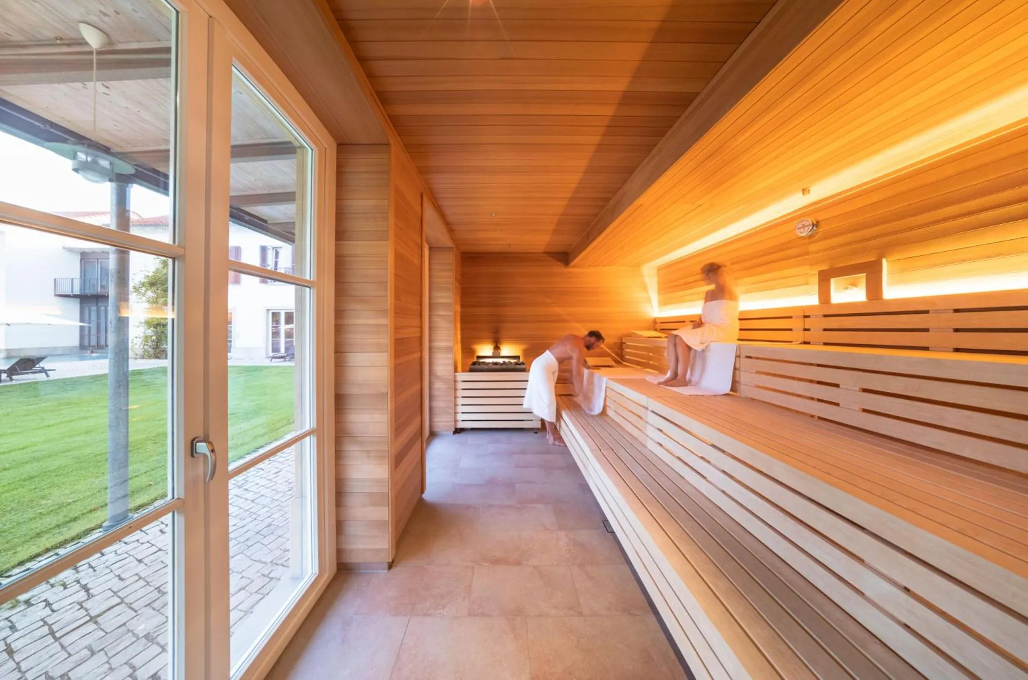 Sauna in Gräflicher Park Health & Balance Resort