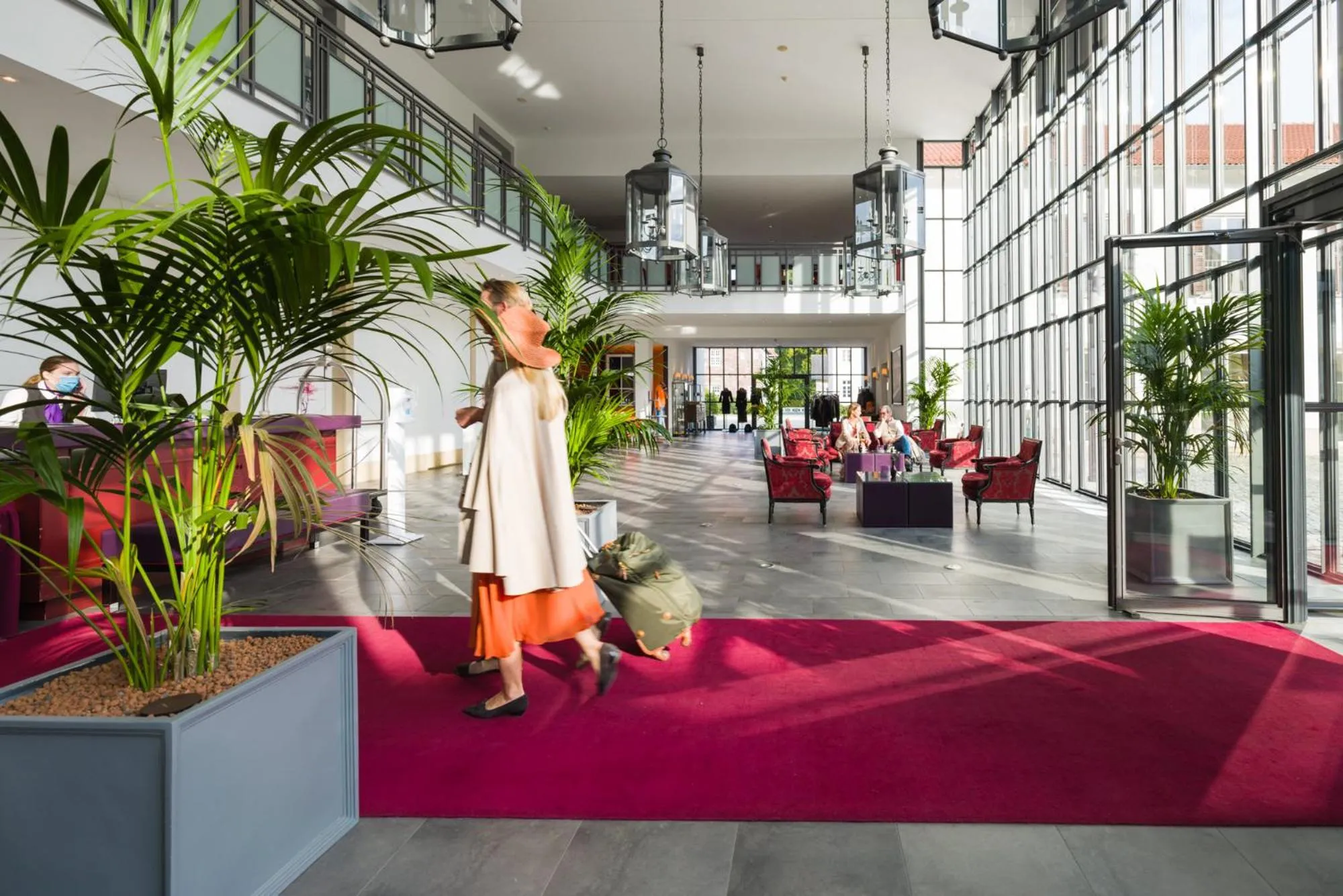 Lobby or reception in Gräflicher Park Health & Balance Resort