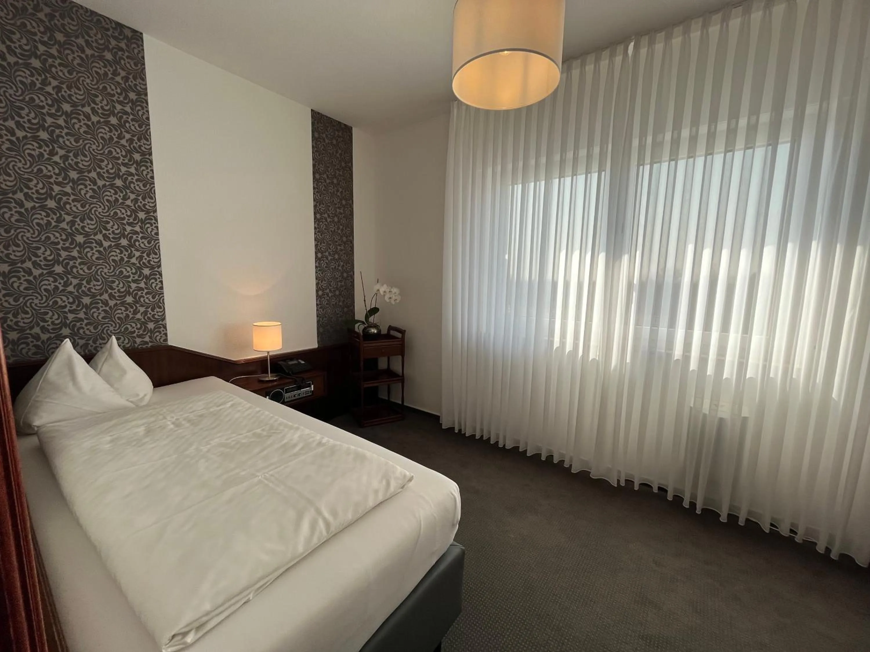 Bedroom, Bed in Hotel Garni Geisler