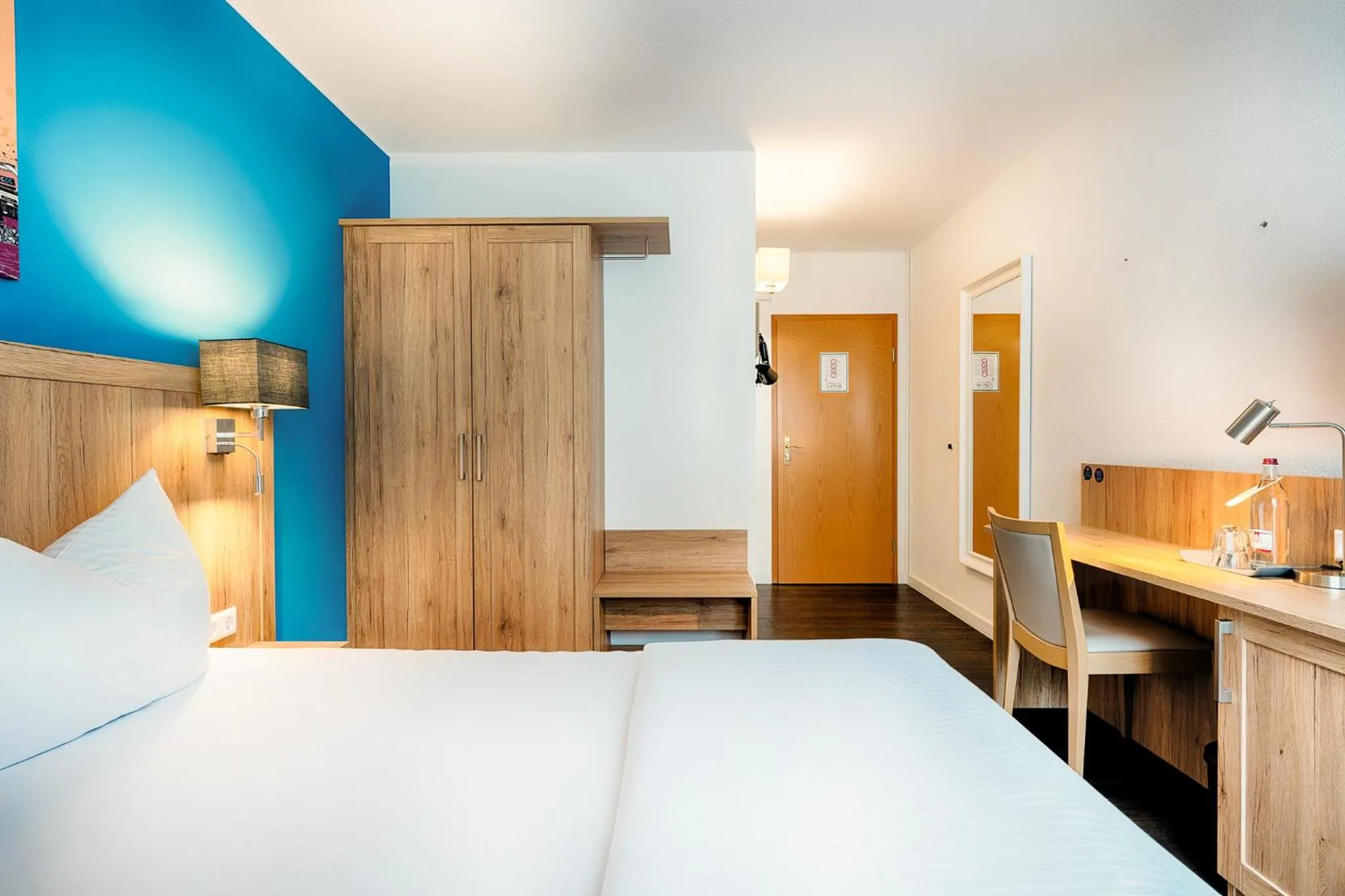 Bed in Businesshotel Berlin