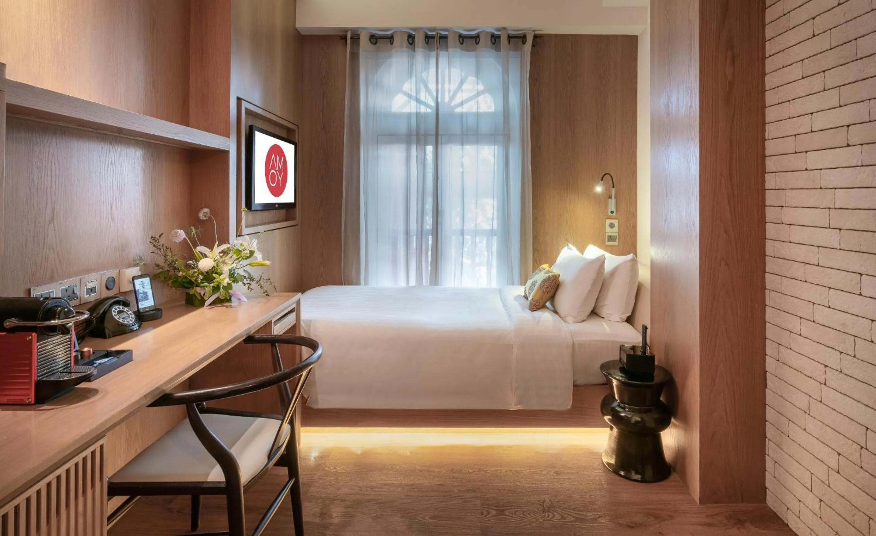 Bedroom, Bed in AMOY by Far East Hospitality