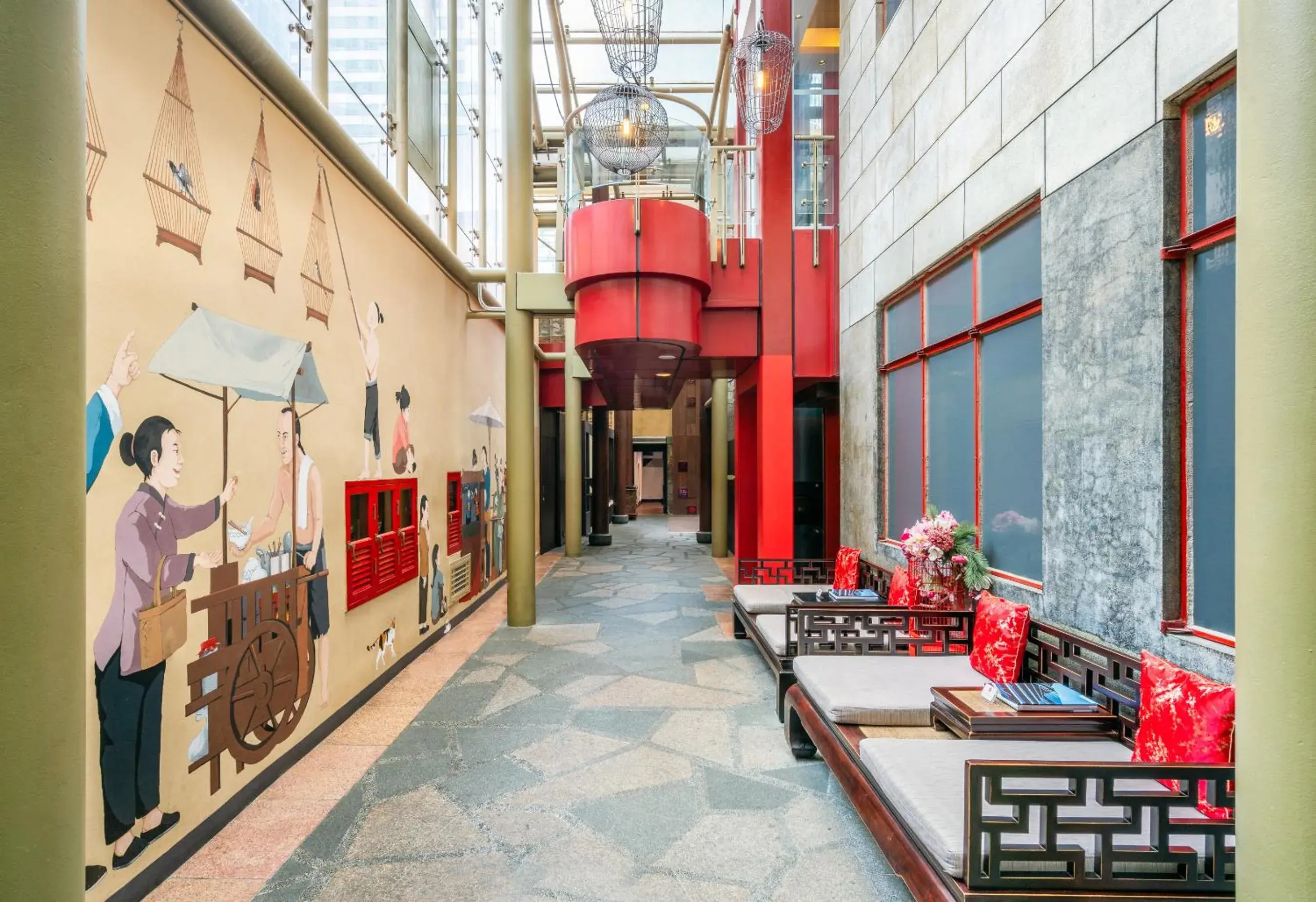 Lobby or reception in AMOY by Far East Hospitality Lobby or reception in AMOY by Far East Hospitality