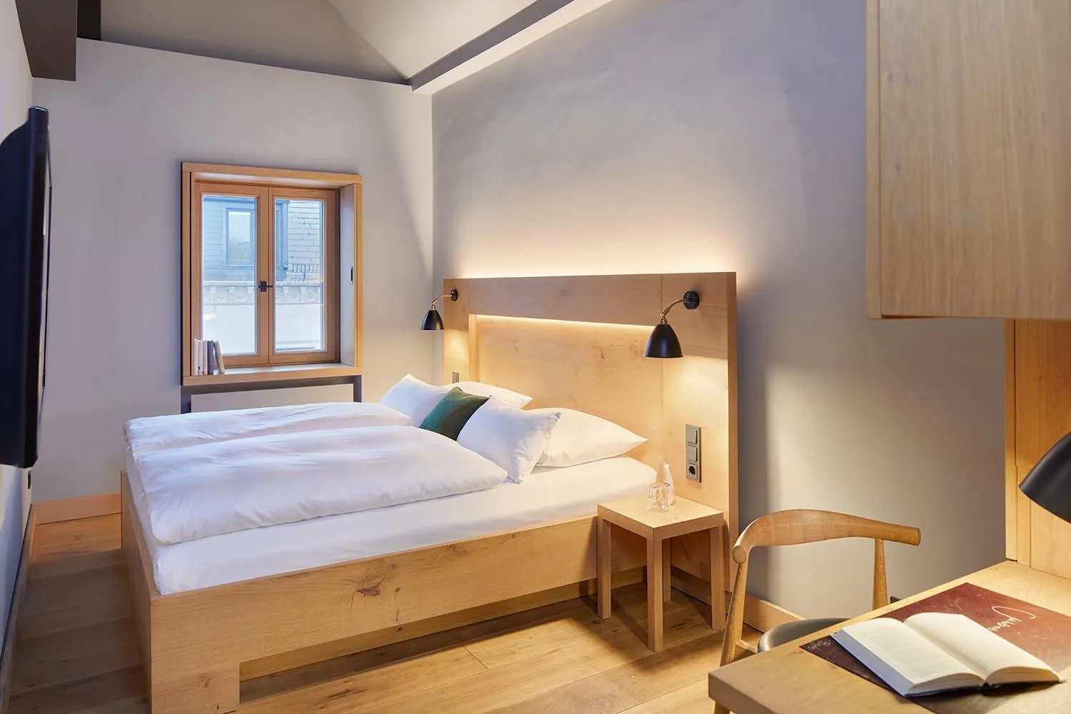 Bed in Hotel Wedina an der Alster