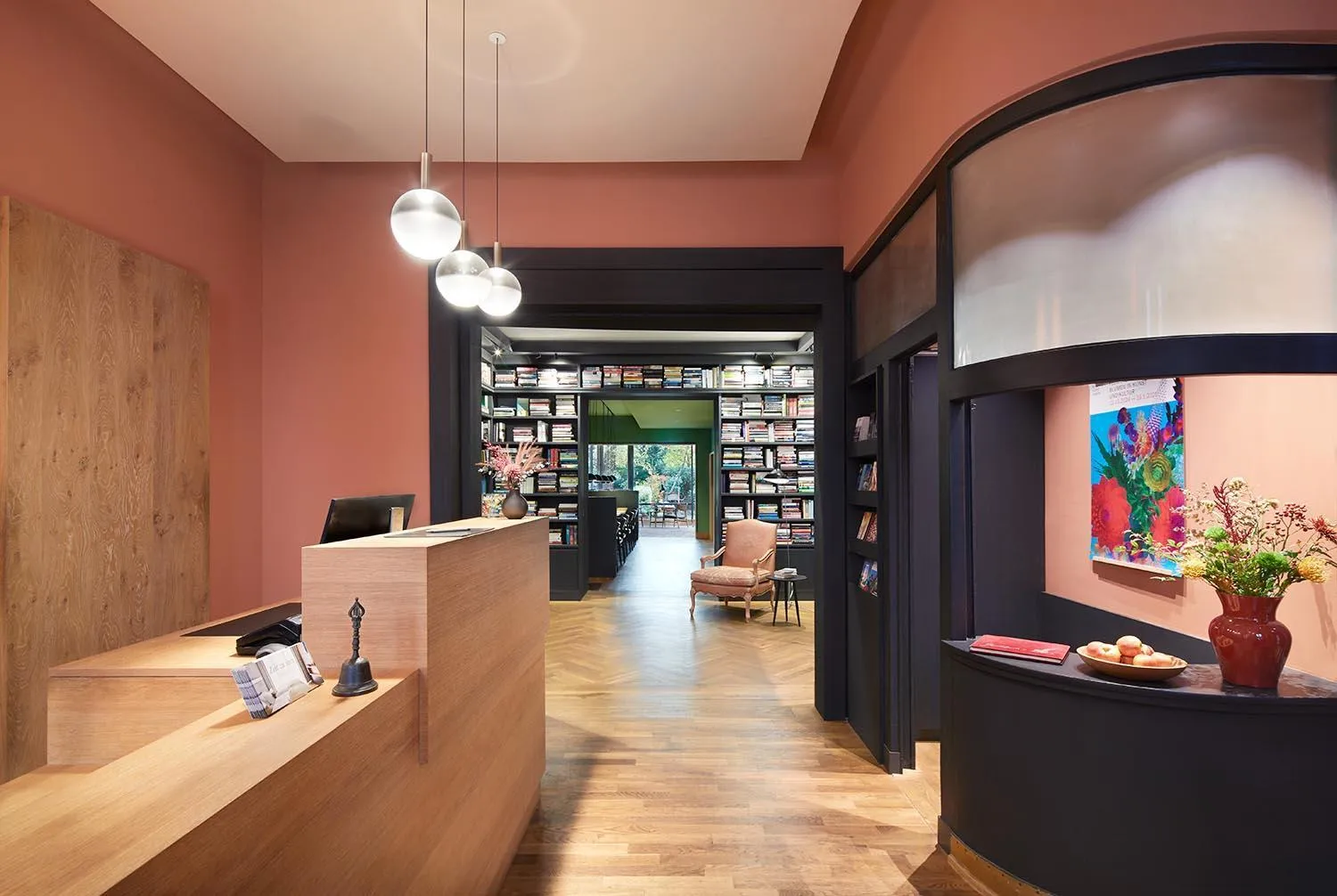 Lobby or reception in Hotel Wedina an der Alster