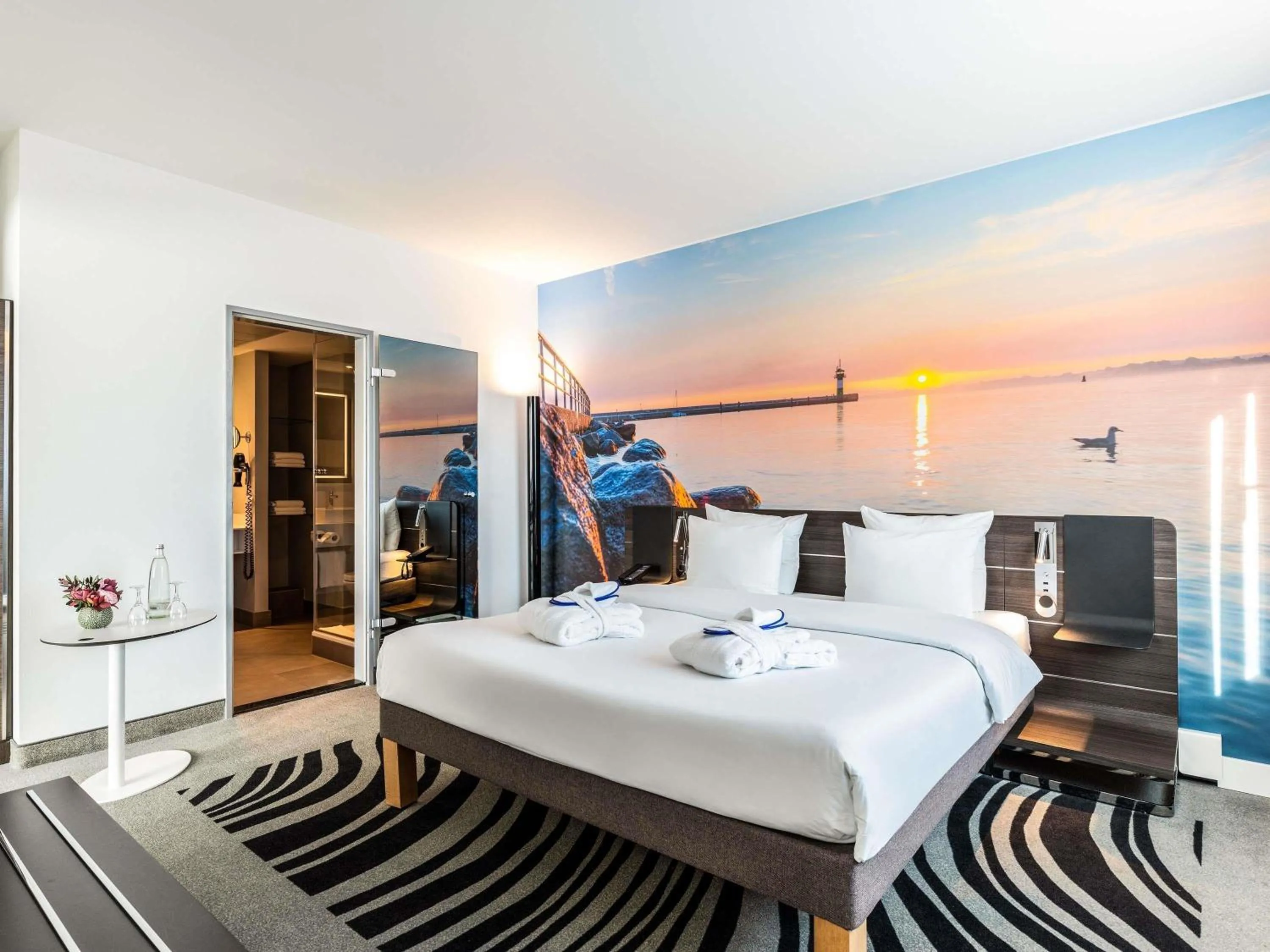 Bedroom, Bed in Novotel Hamburg City Alster