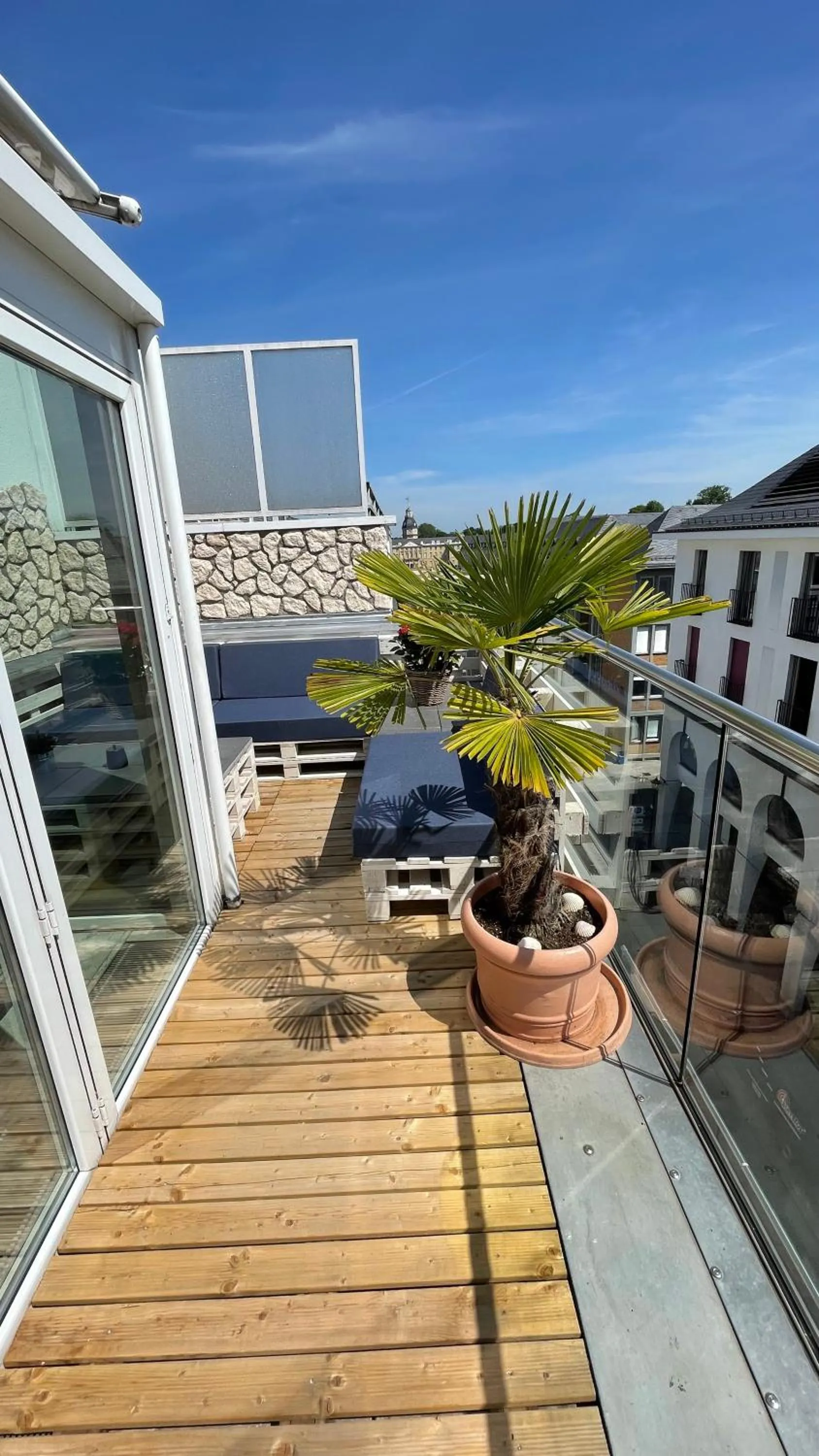 Balcony/Terrace in Hotel Am Markt