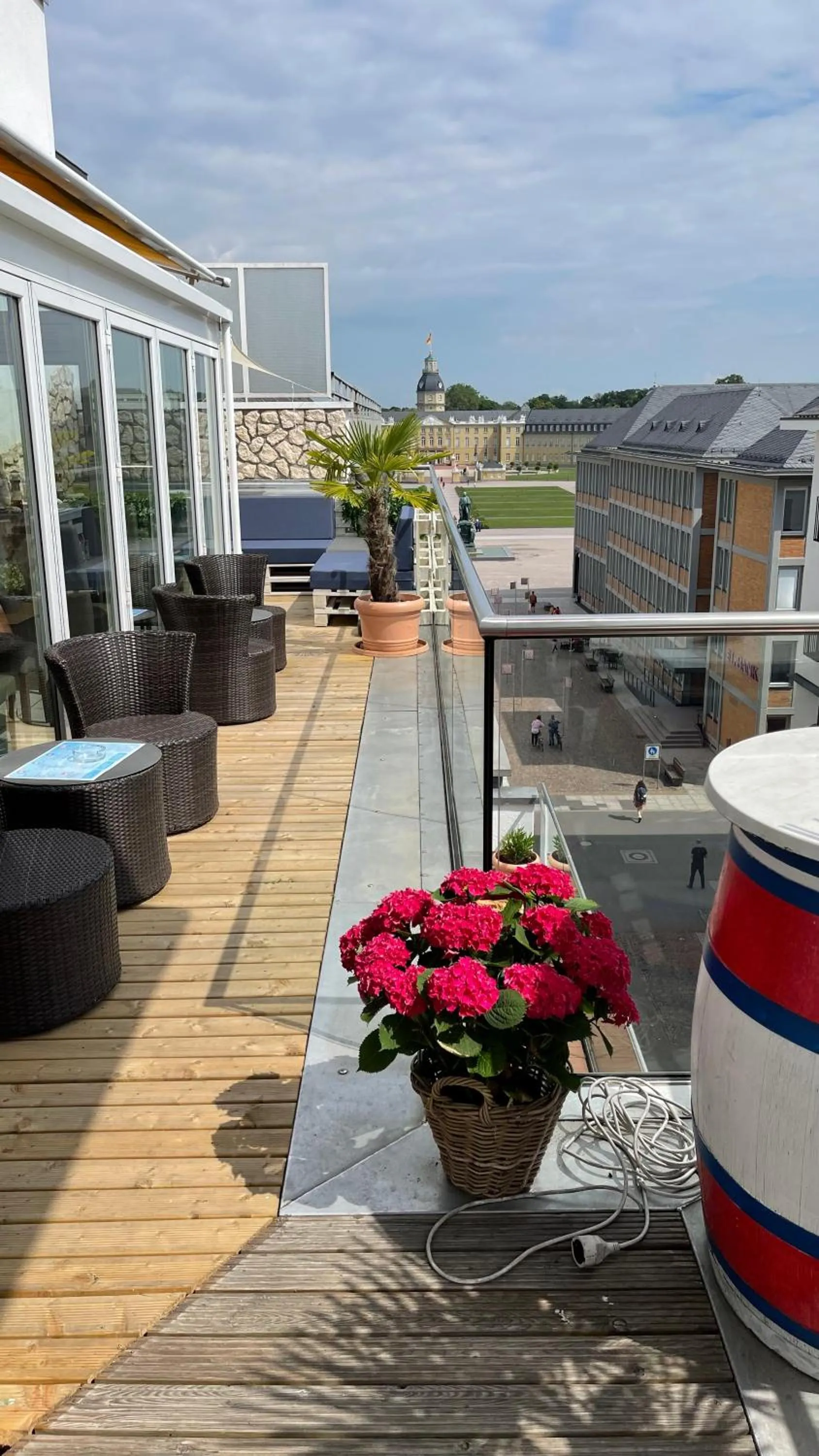 Balcony/Terrace in Hotel Am Markt