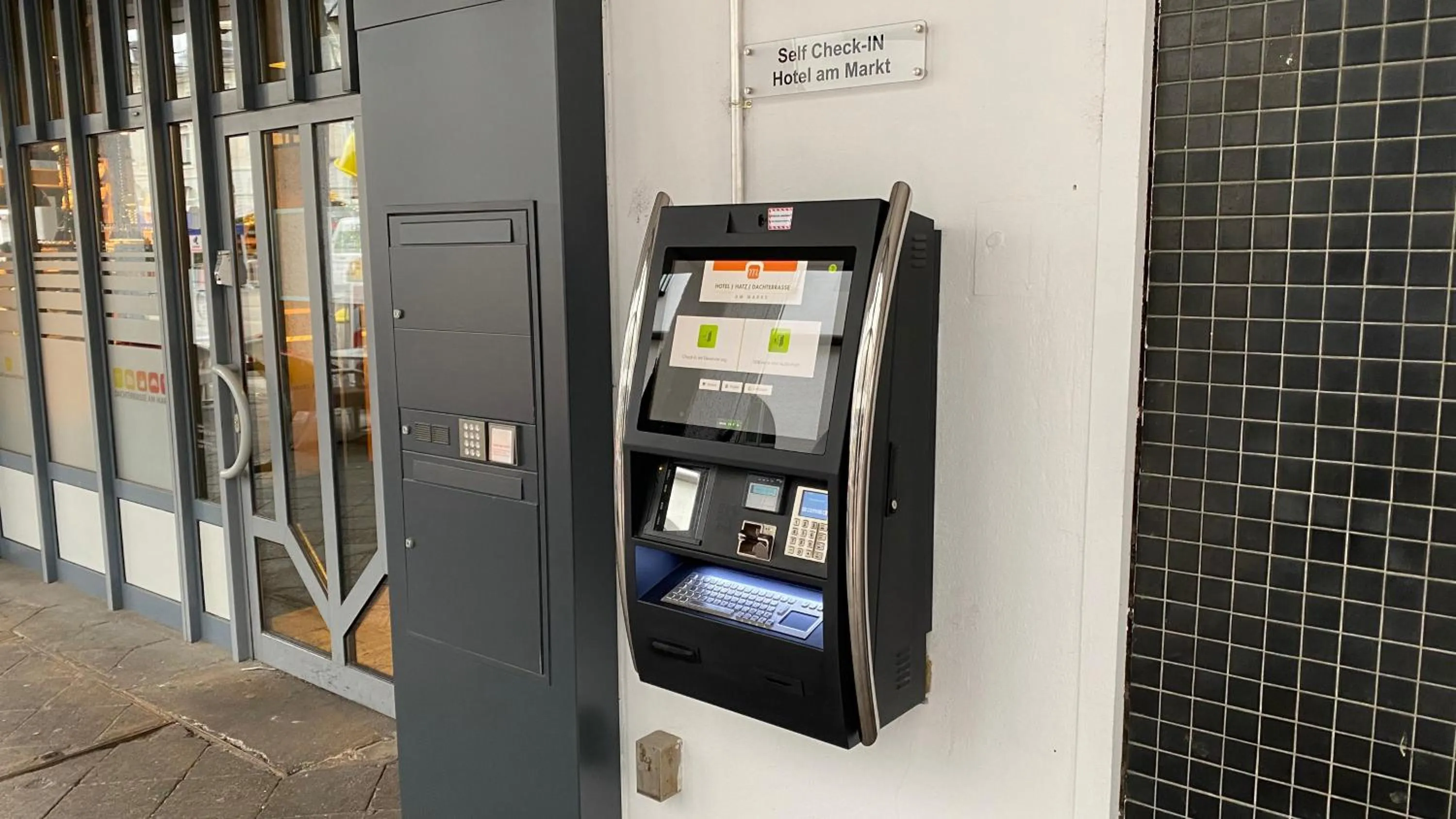 Lobby or reception in Hotel Am Markt