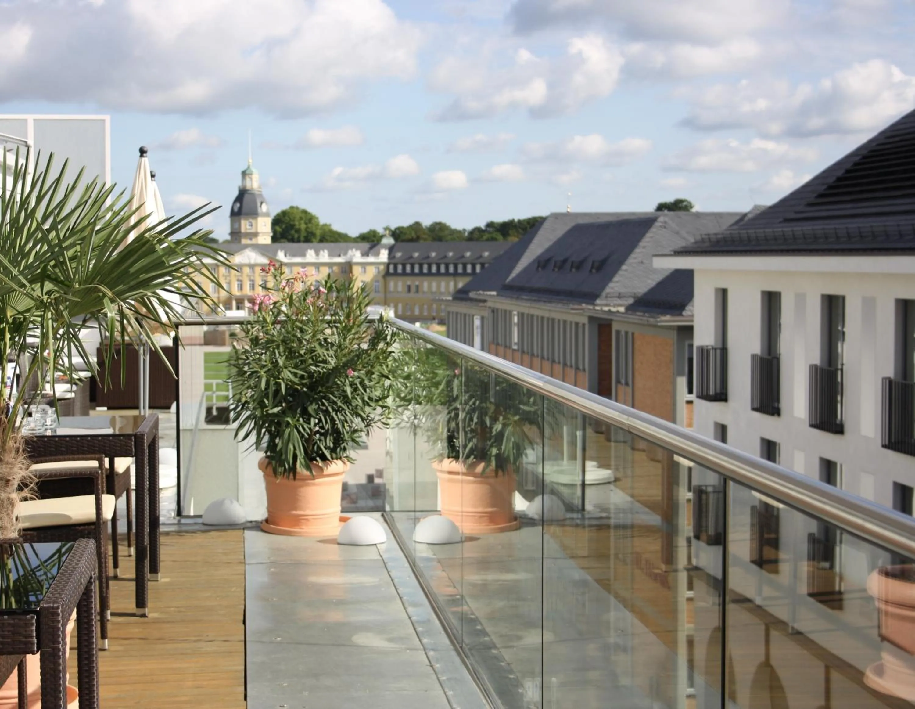 Balcony/Terrace in Hotel Am Markt