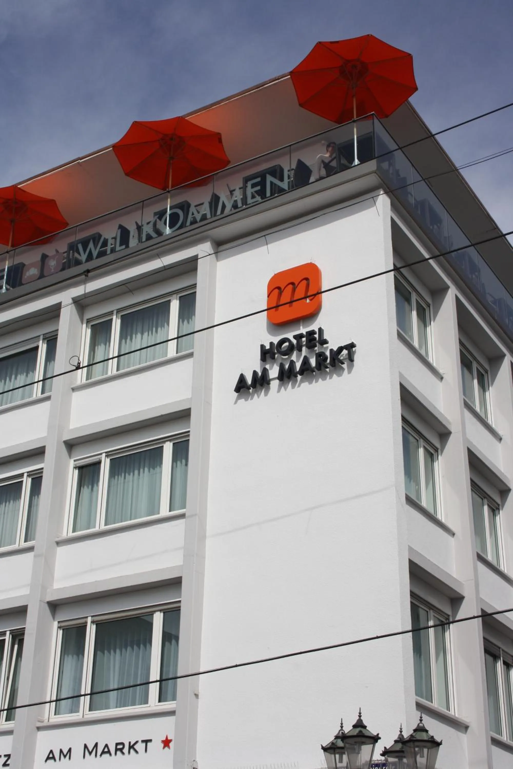 Property building in Hotel Am Markt