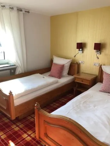 Photo of the whole room, Bed in Hotel zur goldenen Sonne