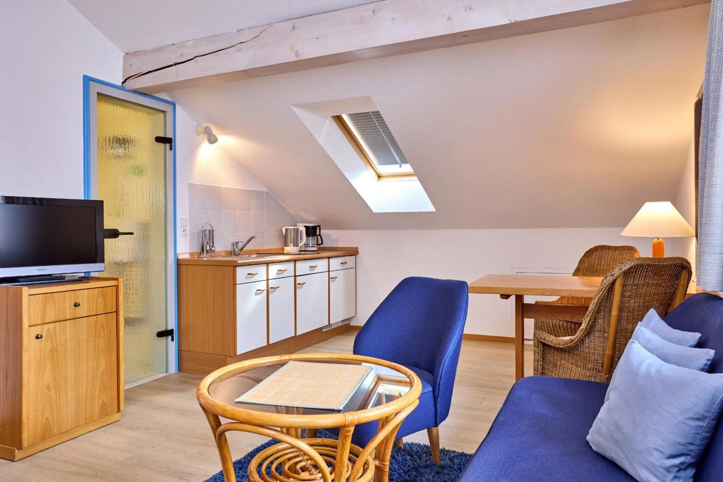 Seating area in Hotel Antonia