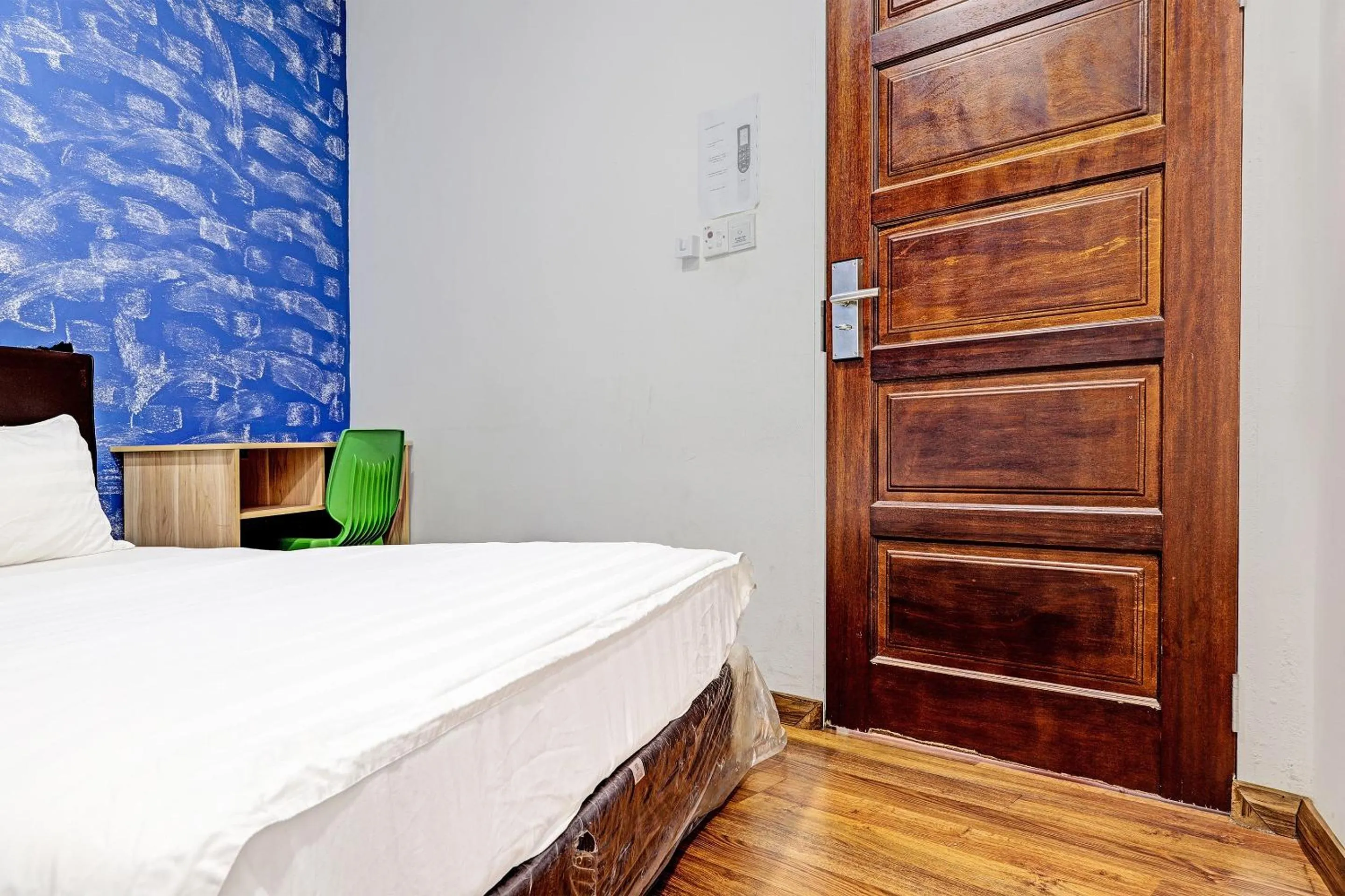 Bedroom, Bed in Hotel O 69 Room 4 Stay