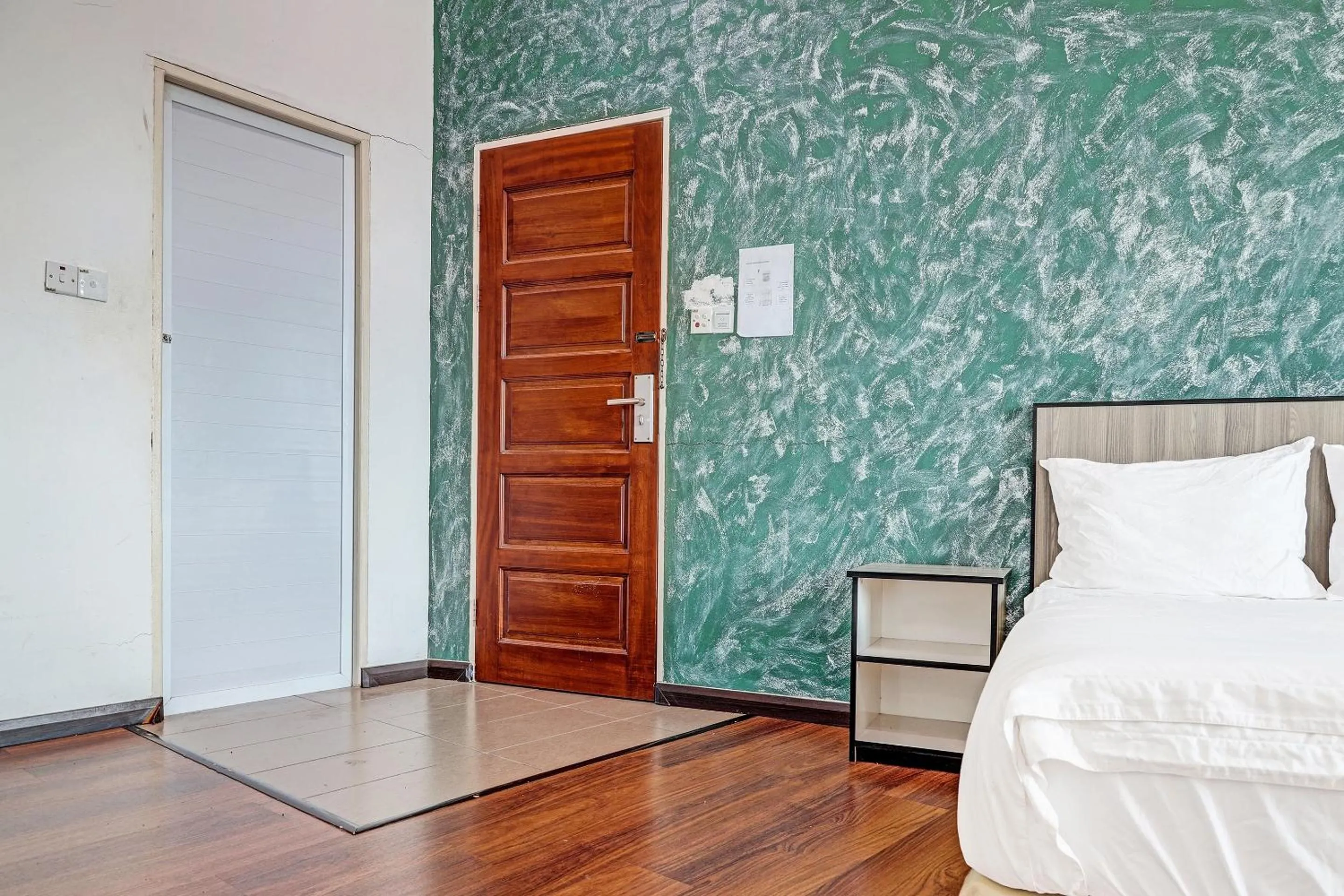 Bedroom, Bed in Hotel O 69 Room 4 Stay