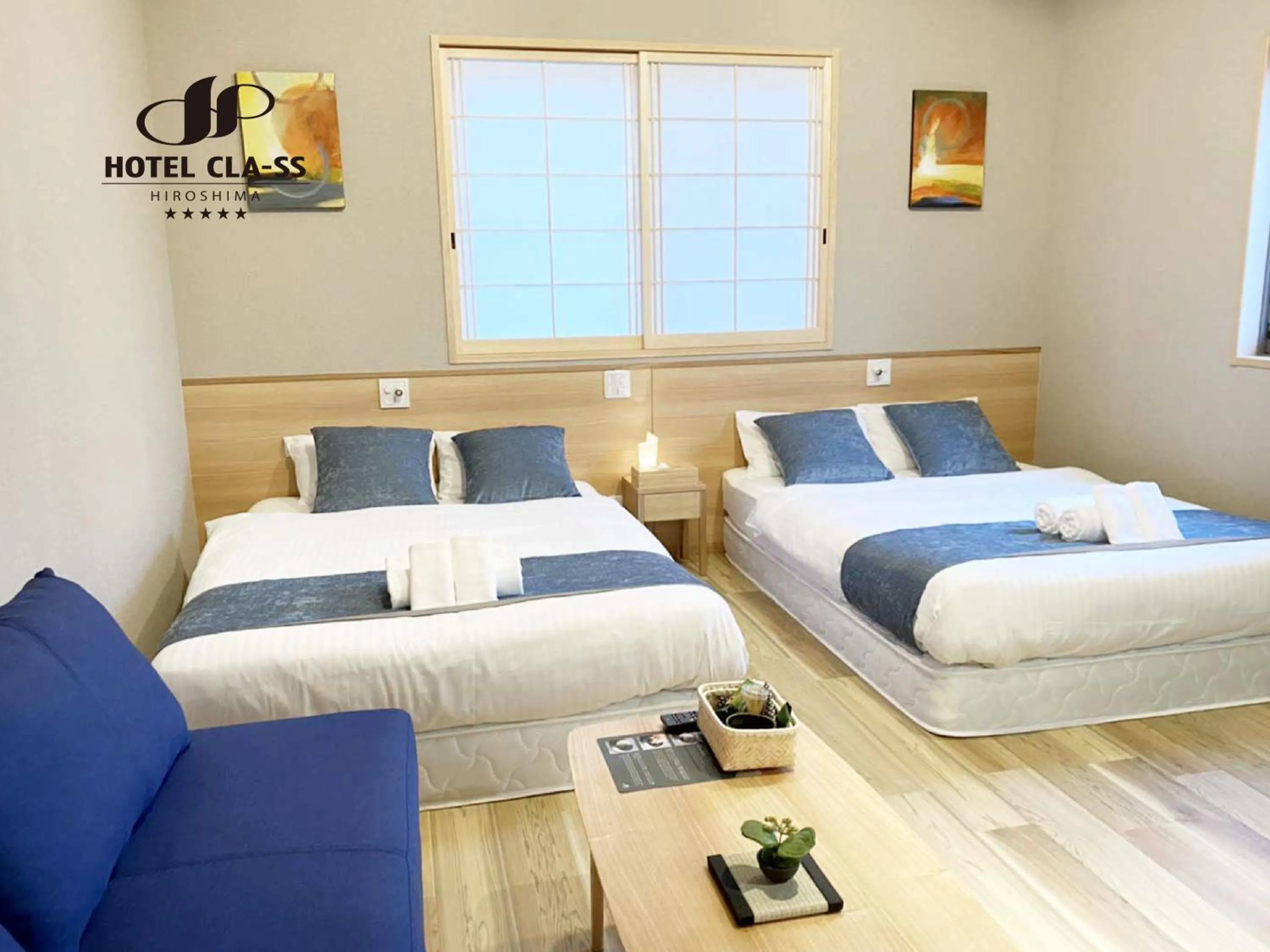 Bed in HOTEL CLA-SS HIROSHIMA-OZU