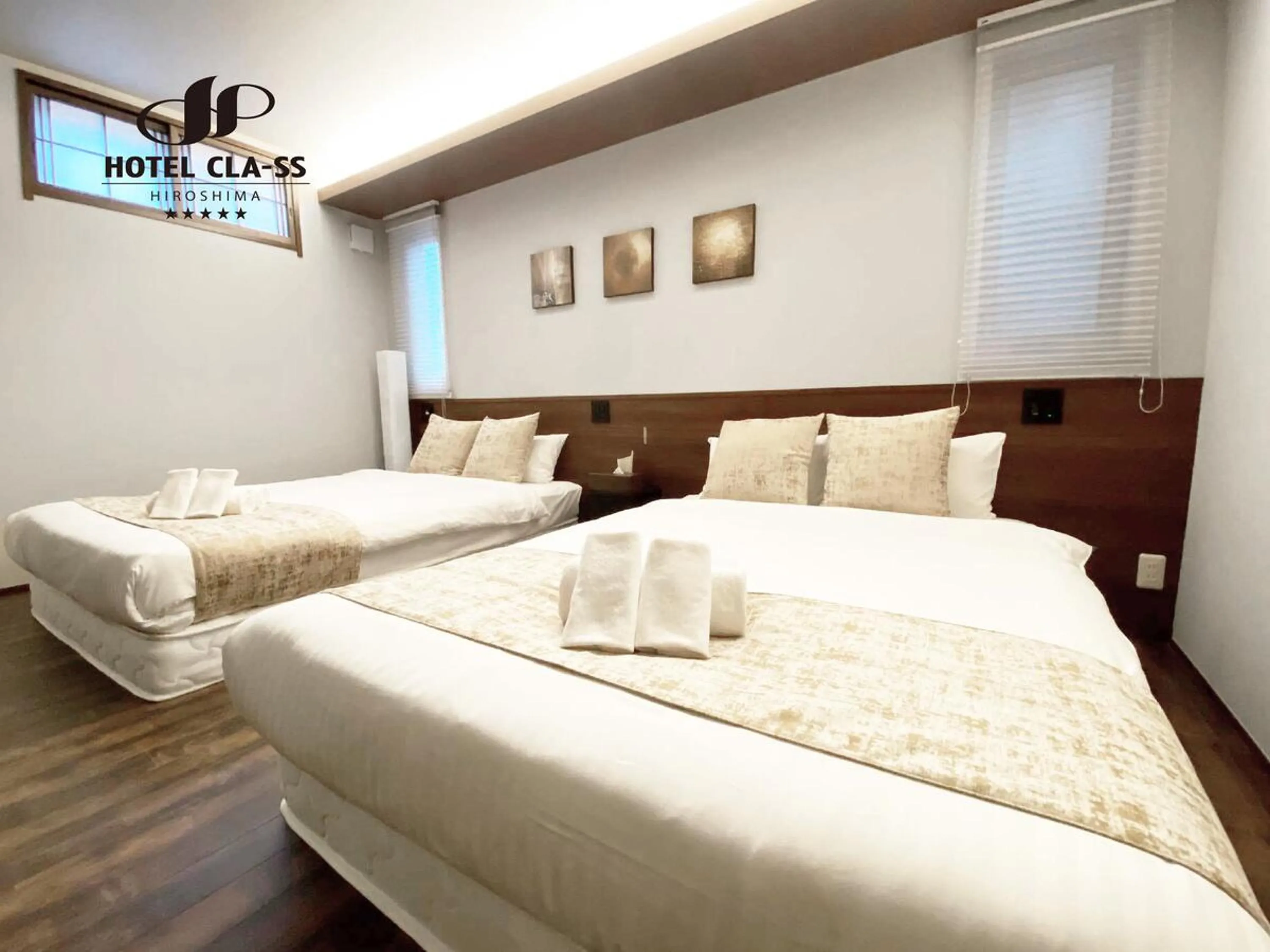 Bed in HOTEL CLA-SS HIROSHIMA-OZU