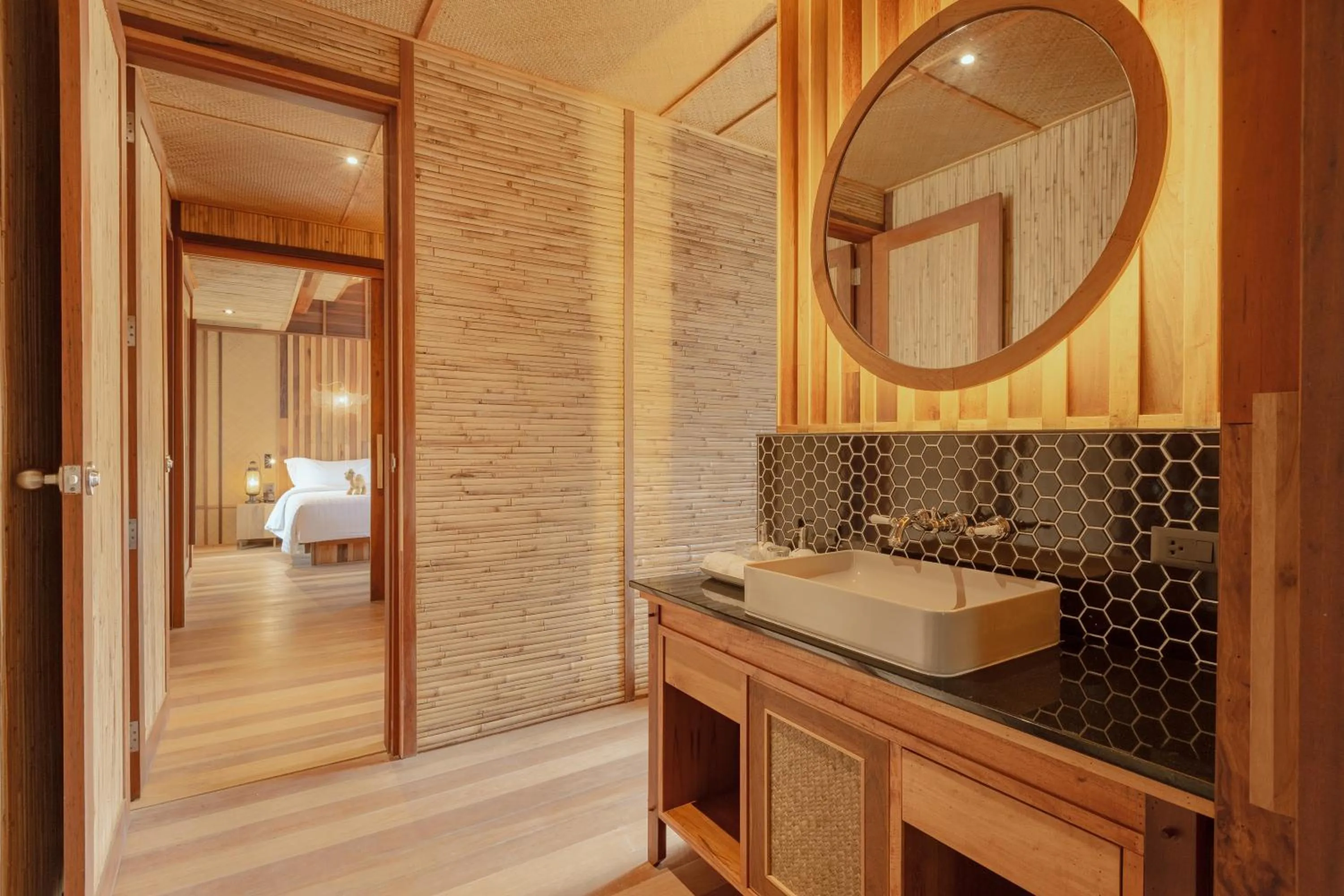 Shower in Venice Krabi Villa Resort