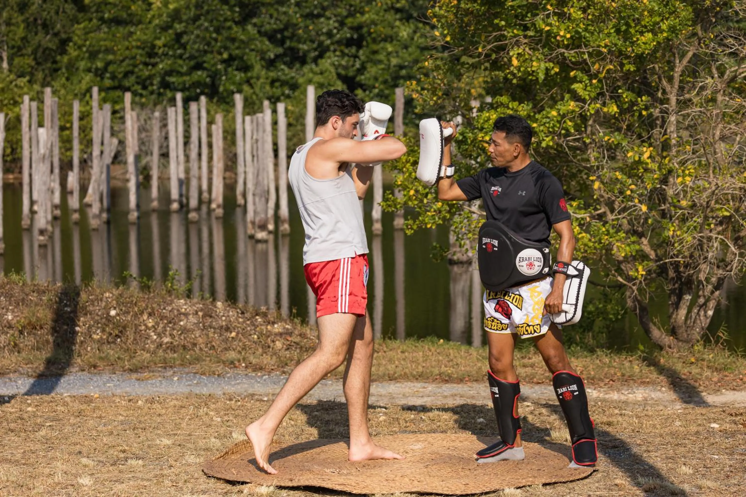 Fitness centre/facilities in Venice Krabi Villa Resort