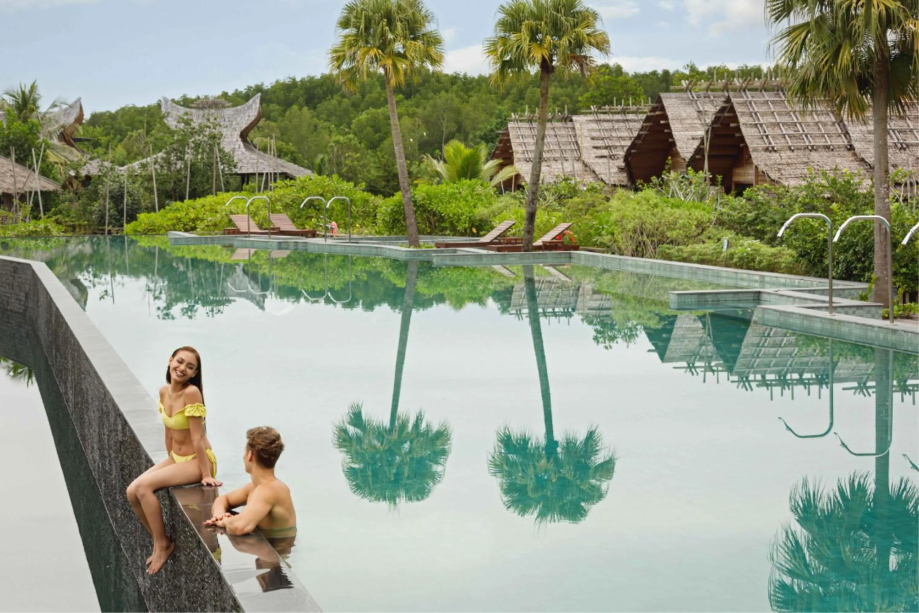 People in Venice Krabi Villa Resort