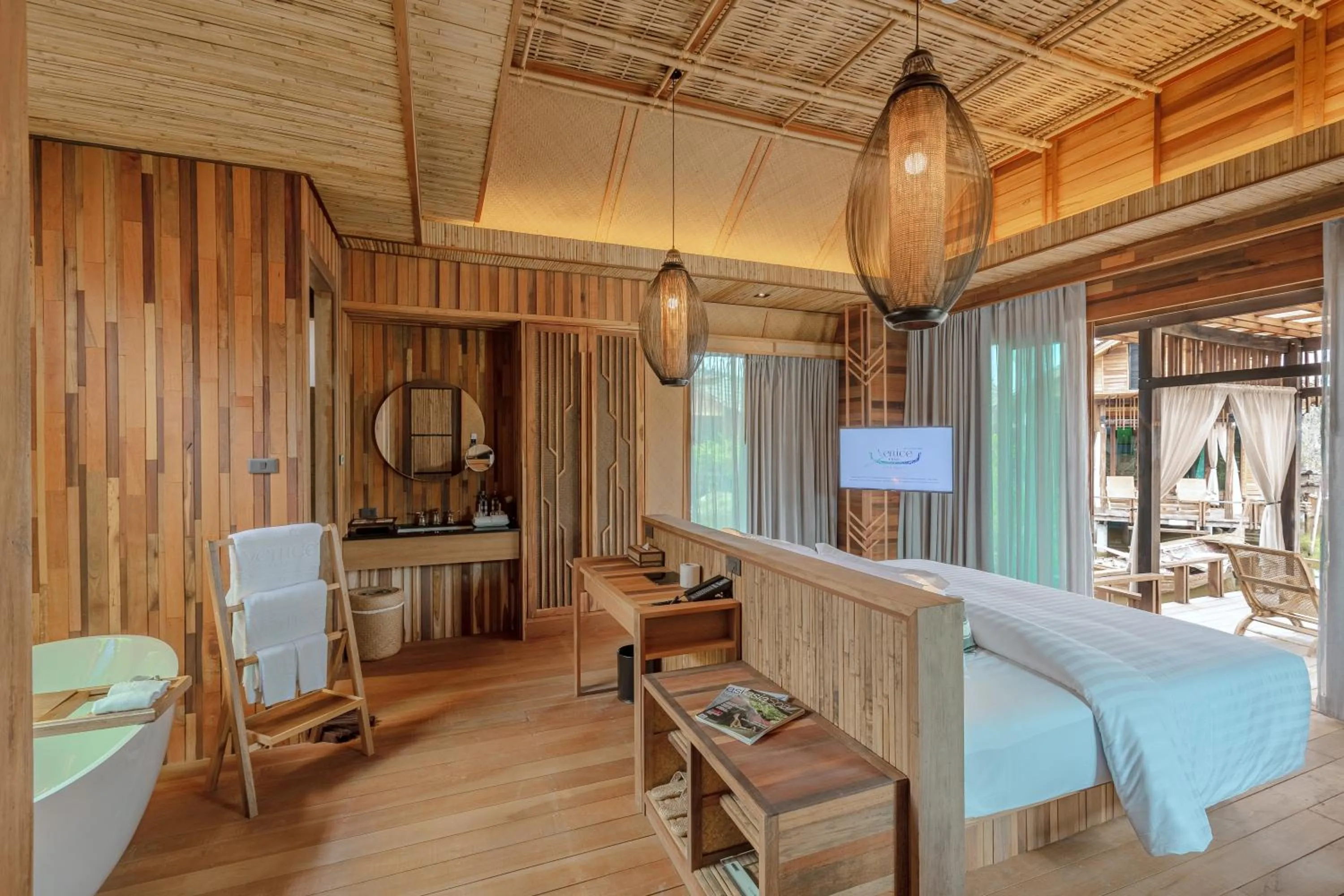 Garden view in Venice Krabi Villa Resort