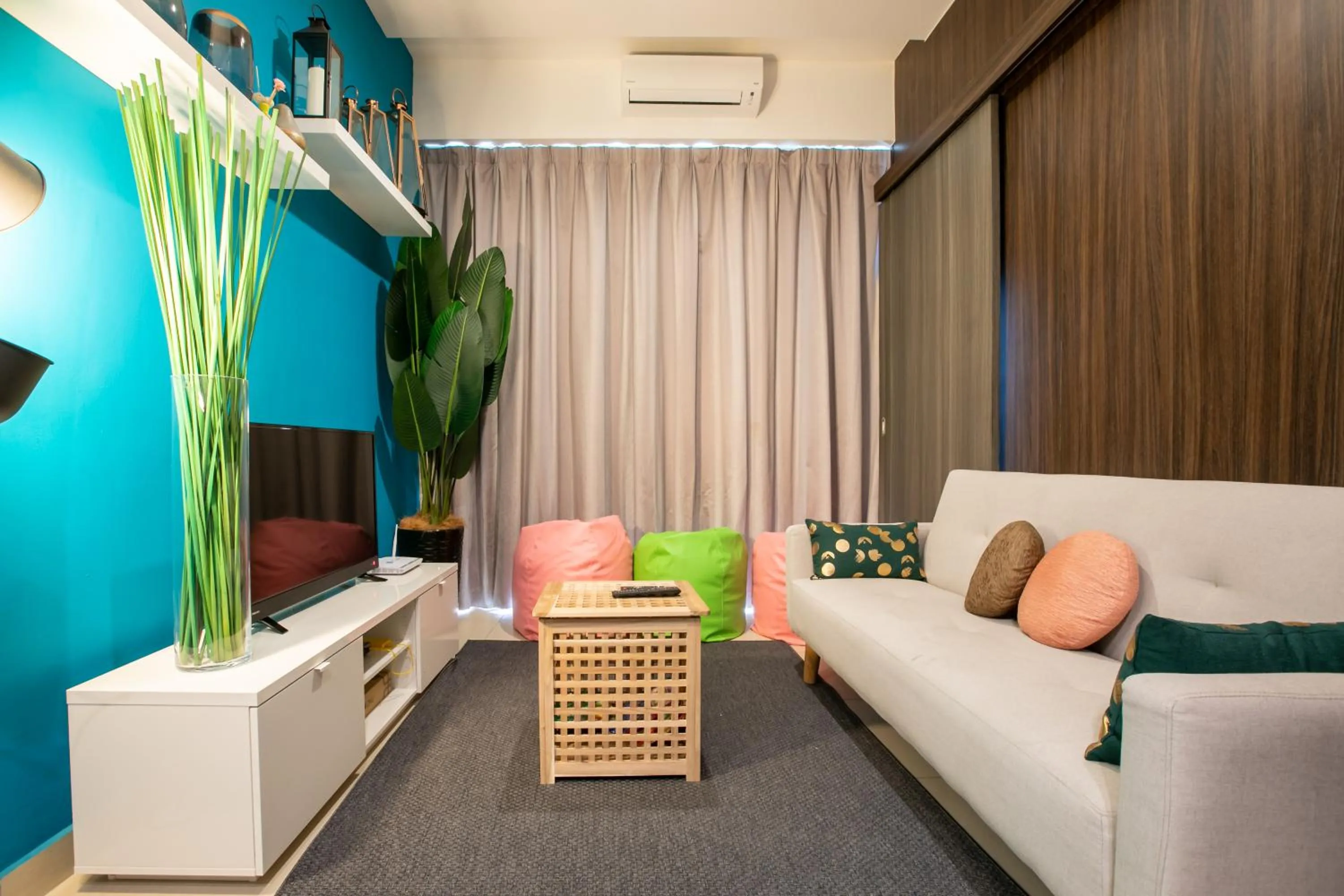 Living room in Sky Loft@Midhill Genting Highlands (Free Wi-Fi)