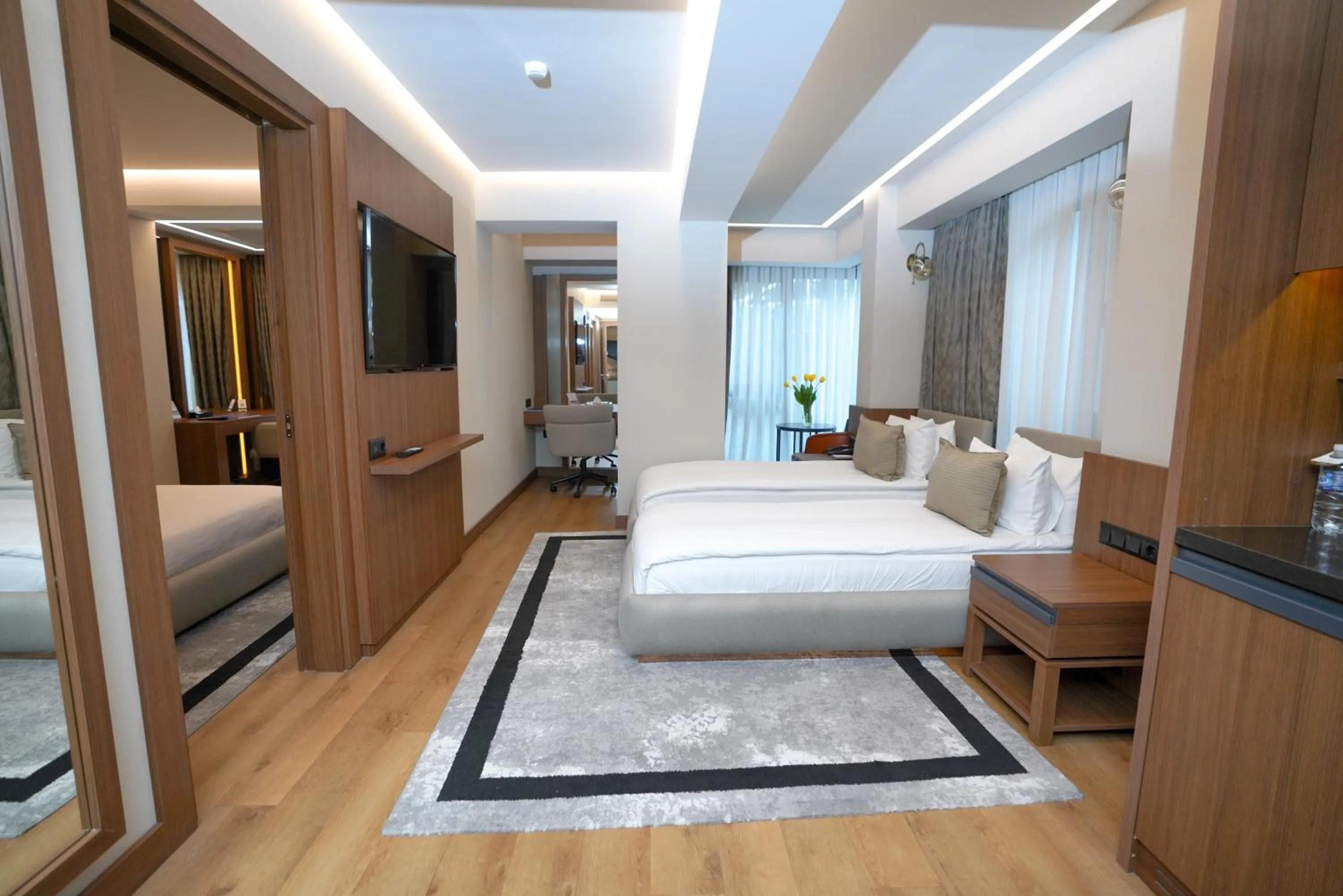Bedroom, Bed in Vital Hotel Fulya Istanbul Sisli