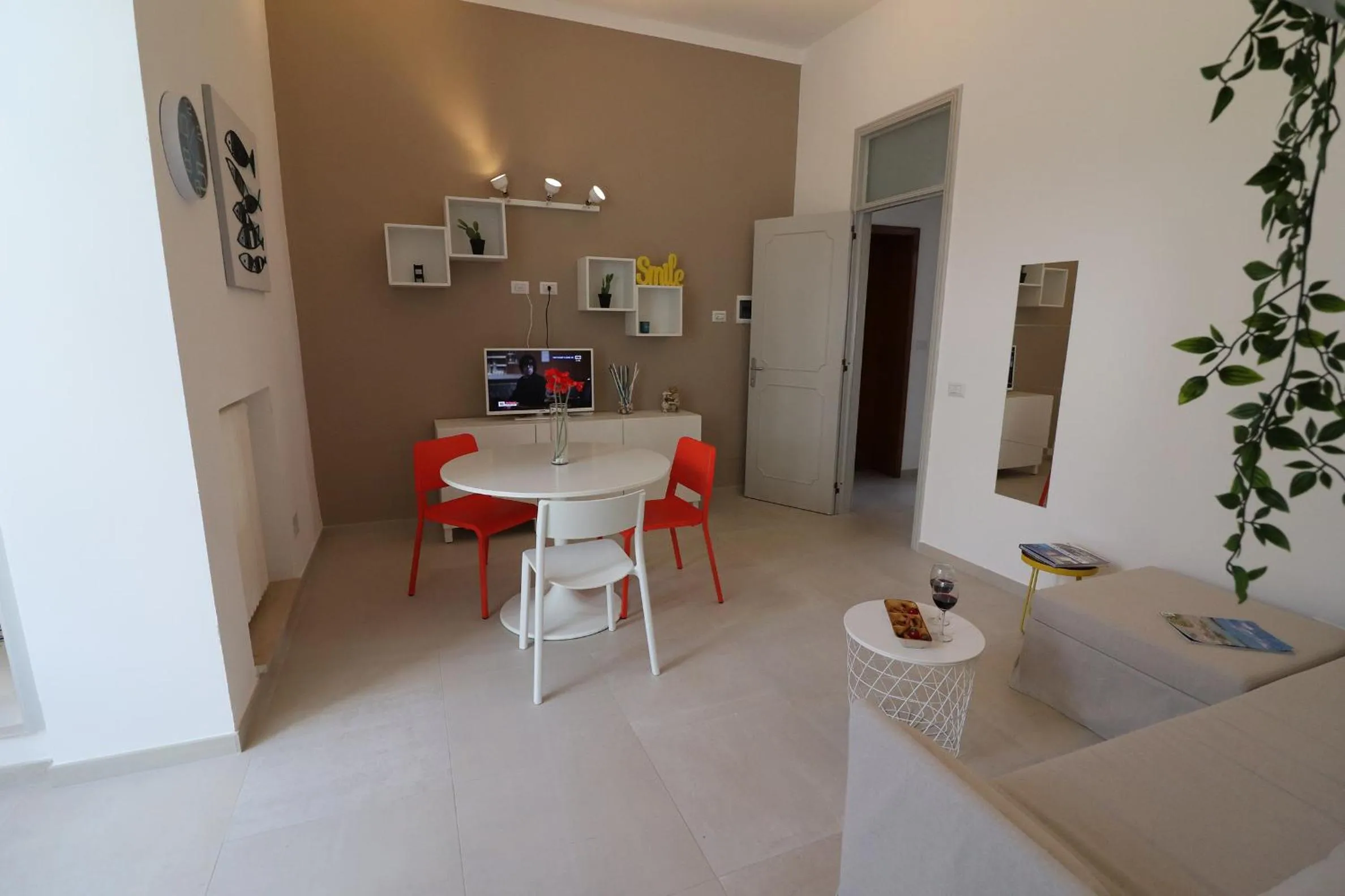 Restaurant/places to eat, Dining Area in Casa Vacanze aura a Otranto 4 posti